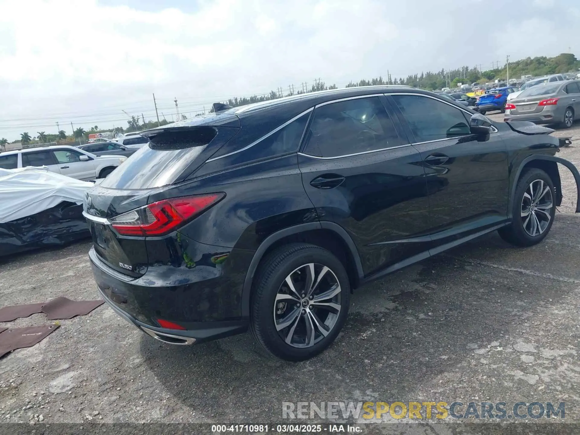 4 Фотография поврежденного автомобиля 2T2HZMAA9LC153571 LEXUS RX 350 2020
