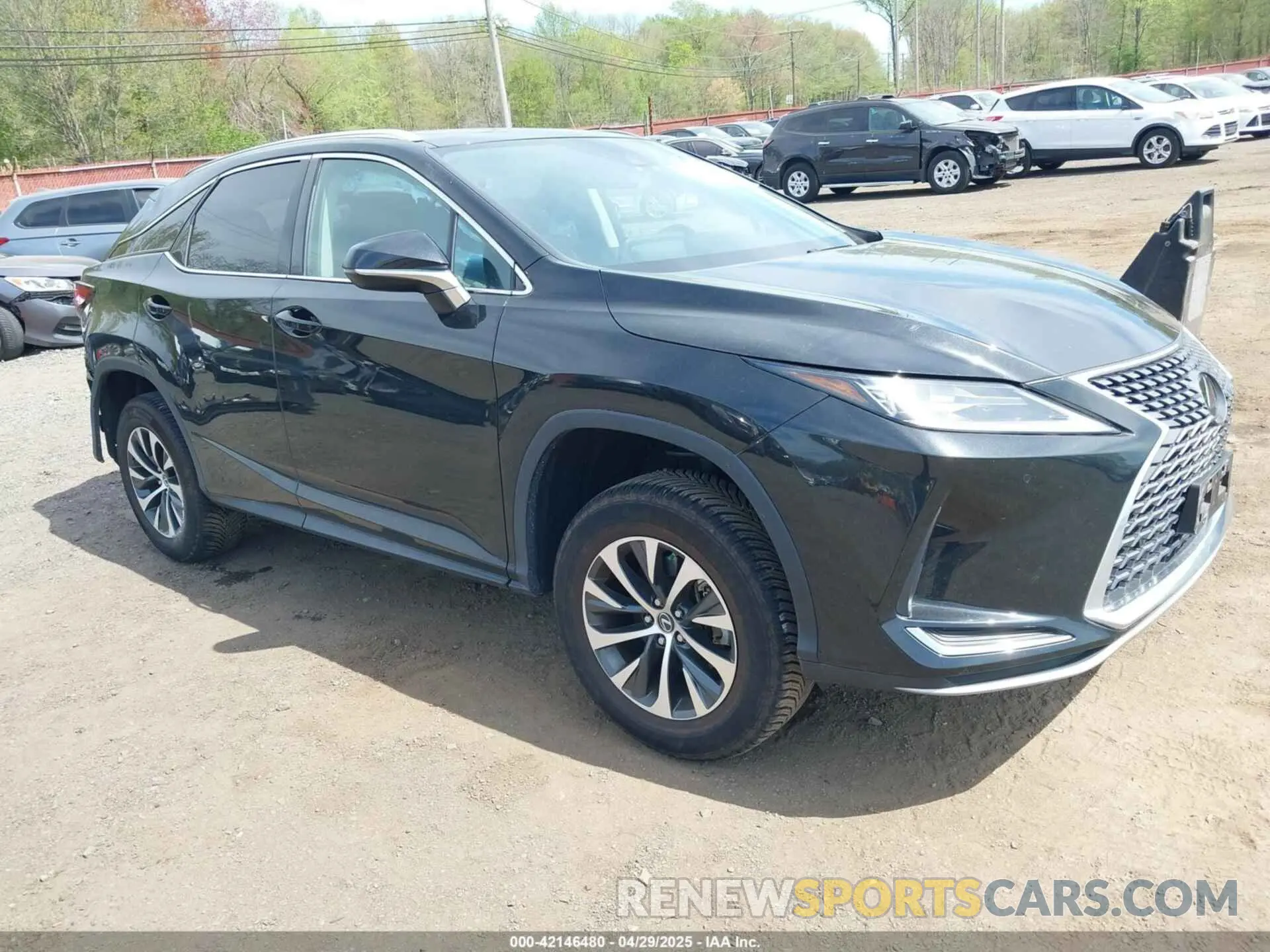 1 Photograph of a damaged car 2T2HZMDA1LC252476 LEXUS RX 350 2020