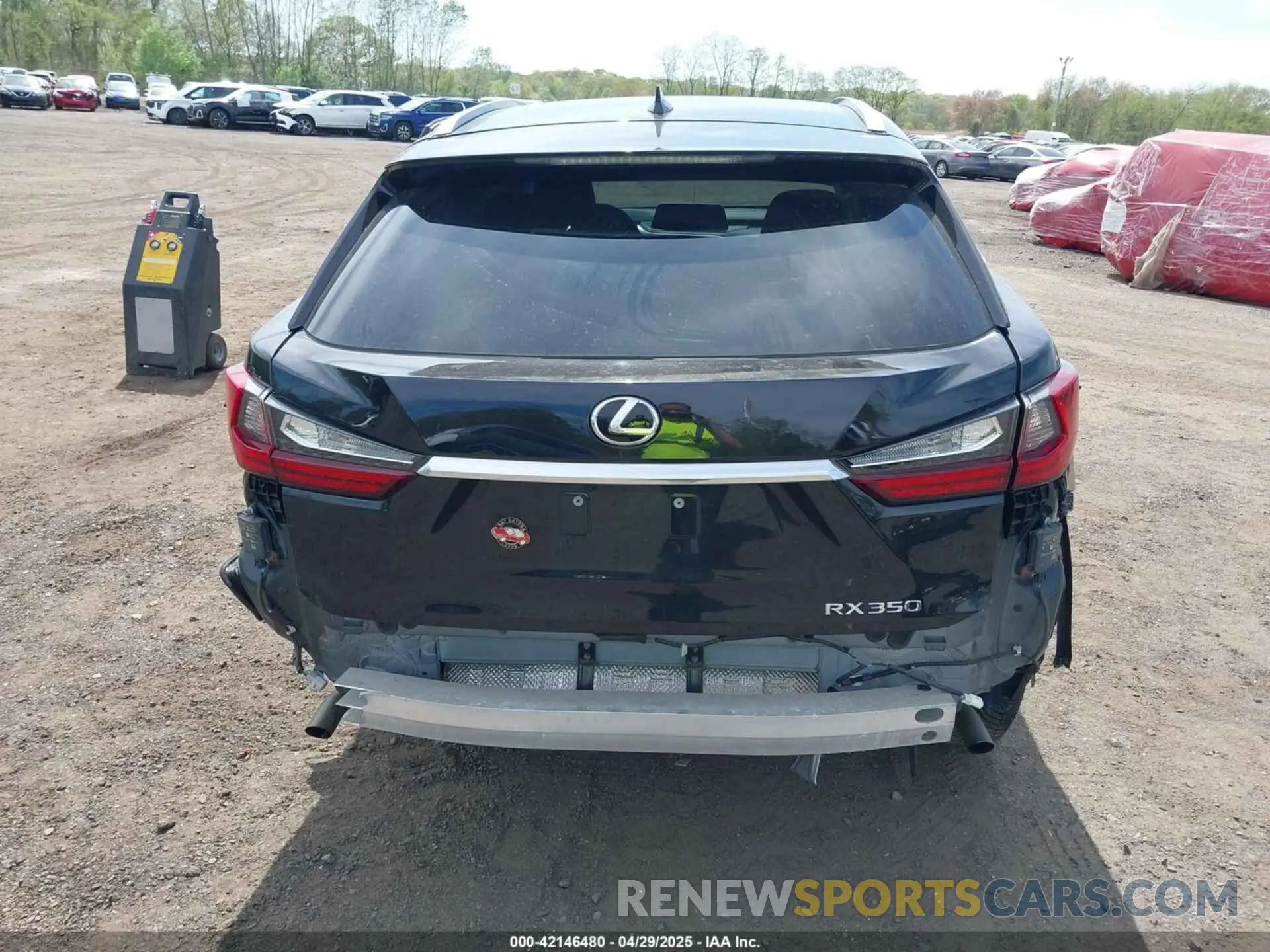 16 Photograph of a damaged car 2T2HZMDA1LC252476 LEXUS RX 350 2020