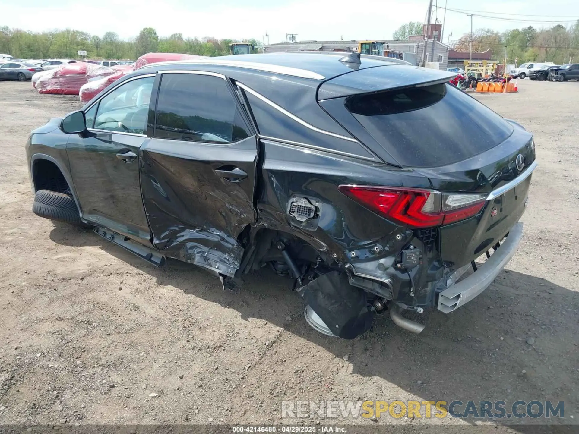 3 Photograph of a damaged car 2T2HZMDA1LC252476 LEXUS RX 350 2020