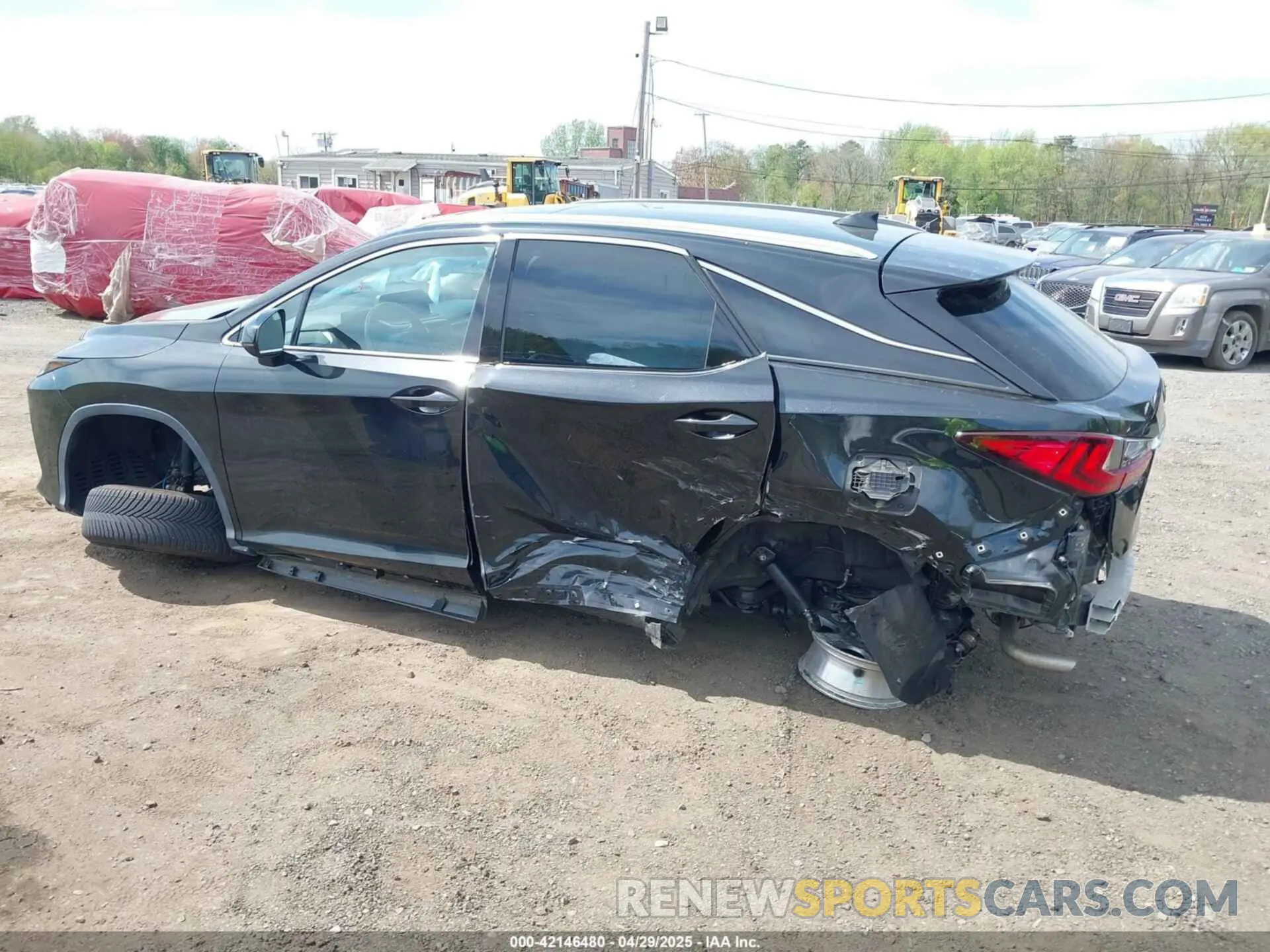 6 Photograph of a damaged car 2T2HZMDA1LC252476 LEXUS RX 350 2020