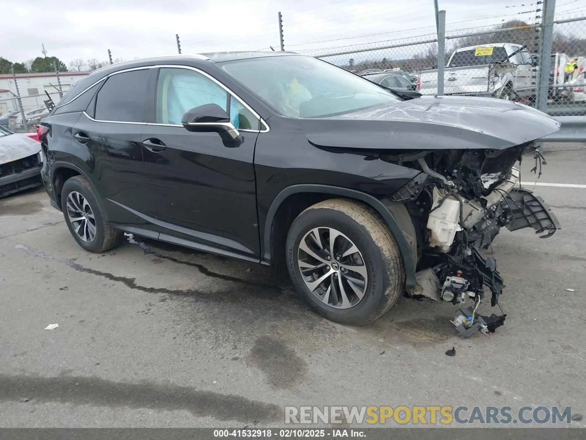 1 Photograph of a damaged car 2T2HZMDA1LC256236 LEXUS RX 350 2020