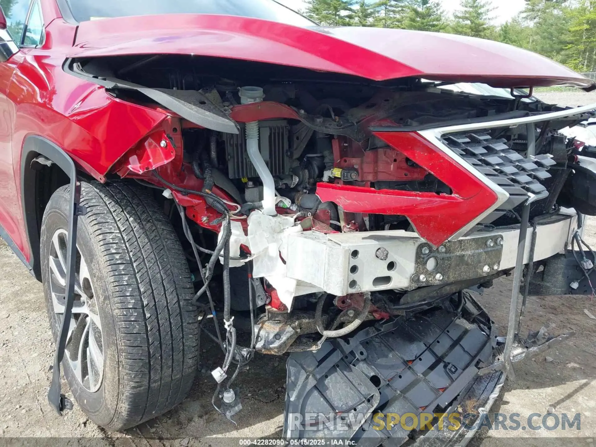 19 Photograph of a damaged car 2T2HZMDA6LC219456 LEXUS RX 350 2020