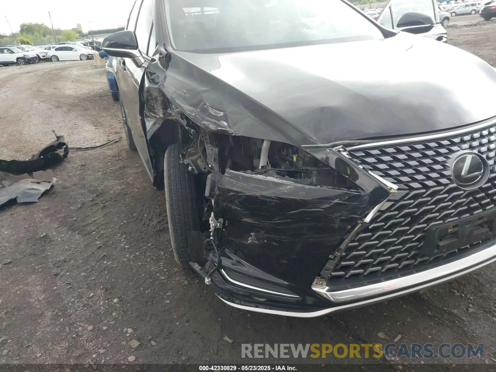 17 Photograph of a damaged car 2T2HZMDA6LC223927 LEXUS RX 350 2020