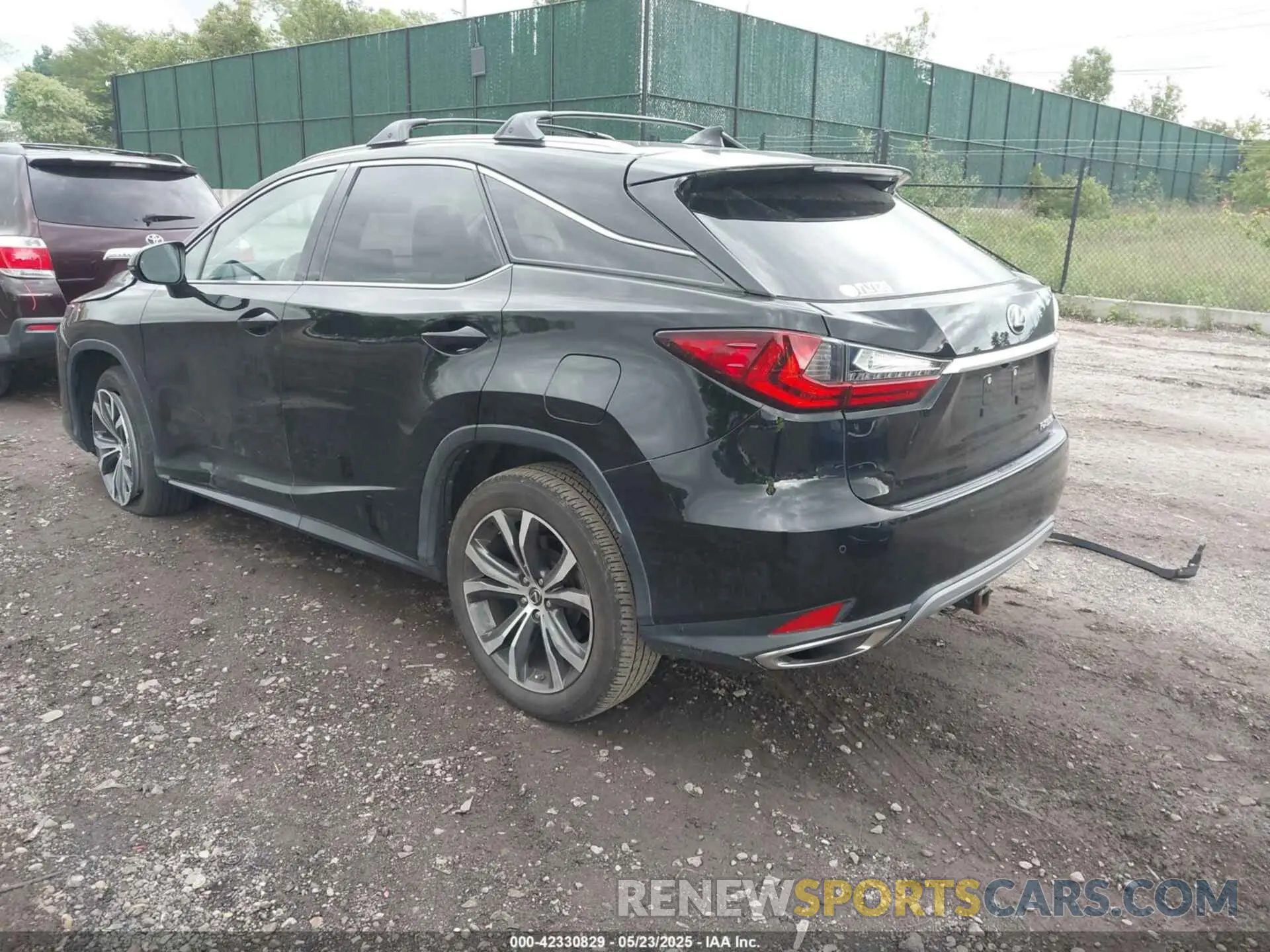 3 Photograph of a damaged car 2T2HZMDA6LC223927 LEXUS RX 350 2020