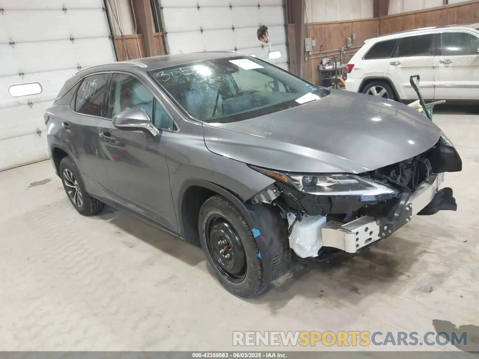 1 Photograph of a damaged car 2T2HZMDA6LC237701 LEXUS RX 350 2020