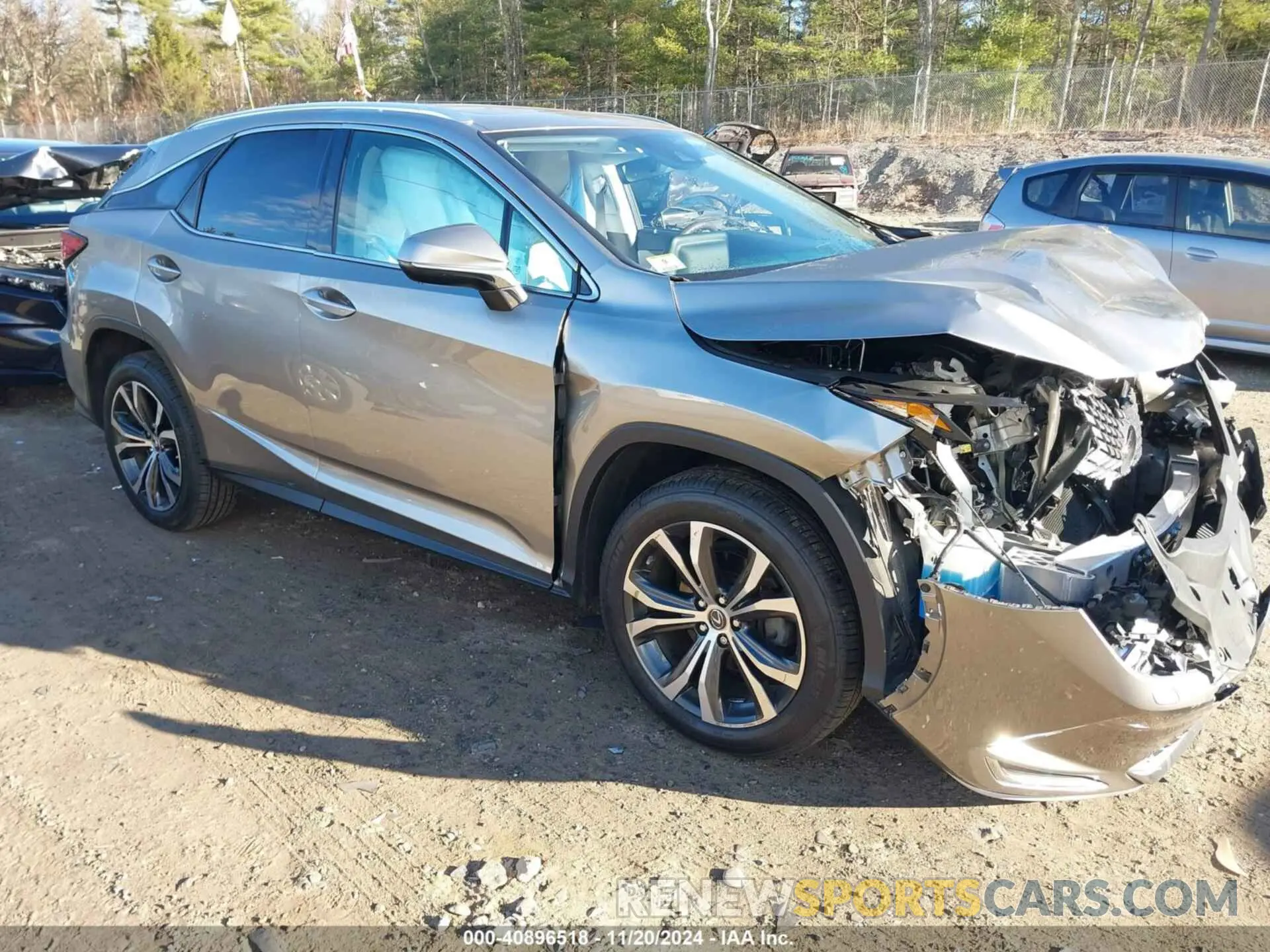 1 Photograph of a damaged car 2T2HZMDA8LC231673 LEXUS RX 350 2020