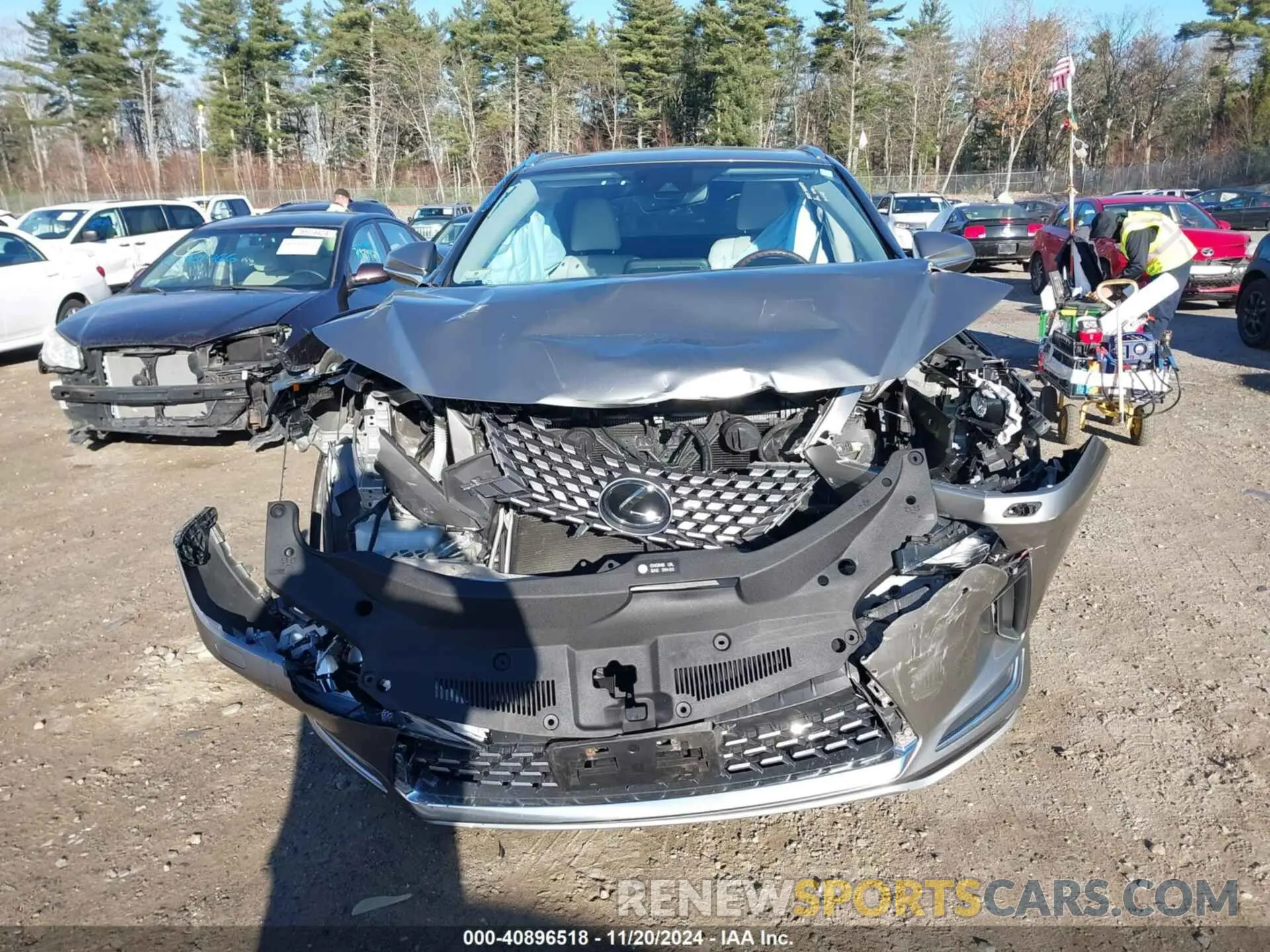 12 Photograph of a damaged car 2T2HZMDA8LC231673 LEXUS RX 350 2020
