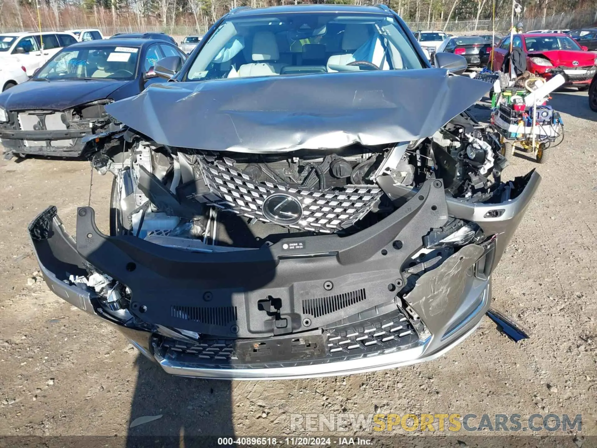 6 Photograph of a damaged car 2T2HZMDA8LC231673 LEXUS RX 350 2020