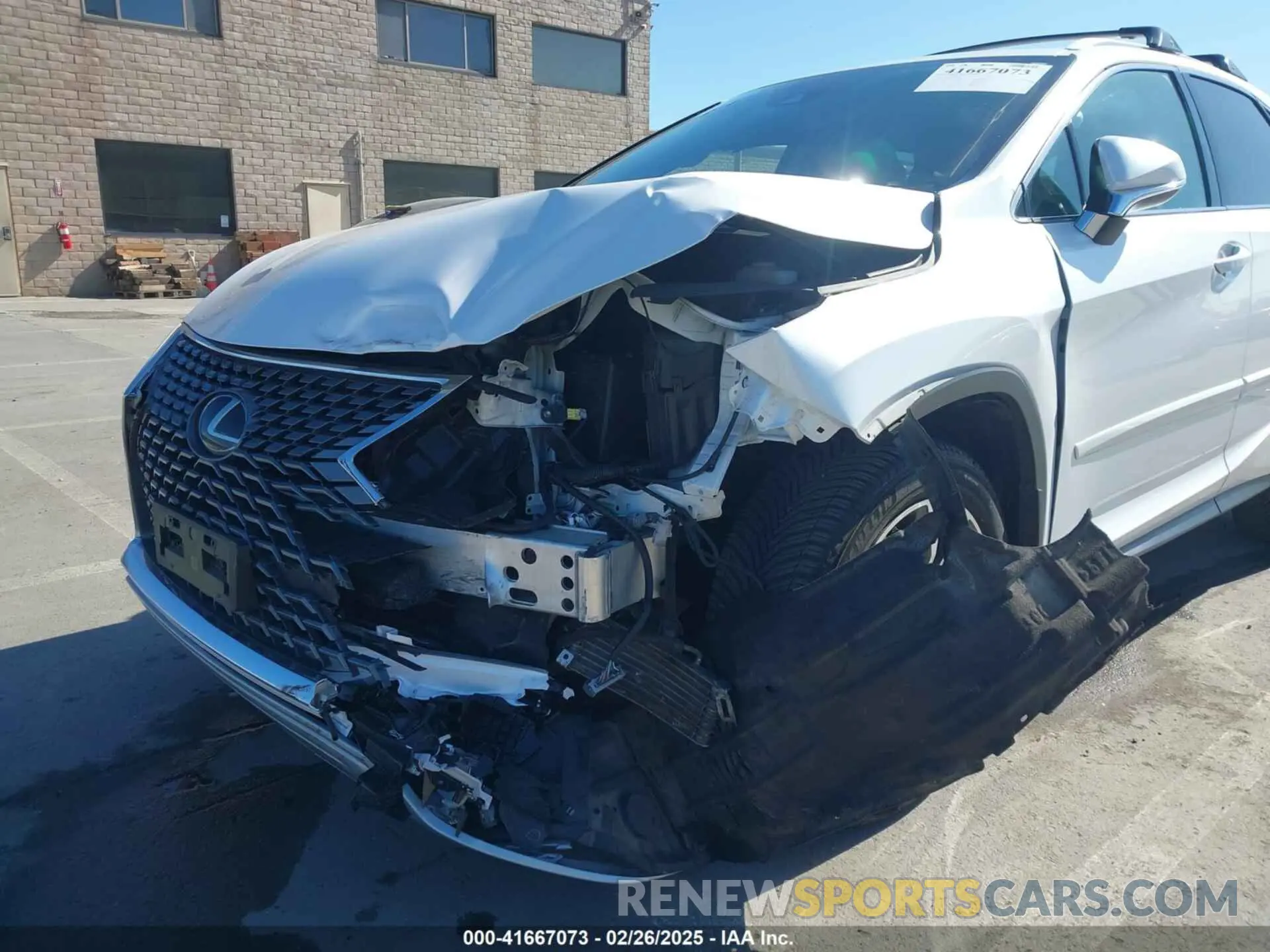 6 Фотография поврежденного автомобиля 2T2HZMDA8LC252023 LEXUS RX 350 2020
