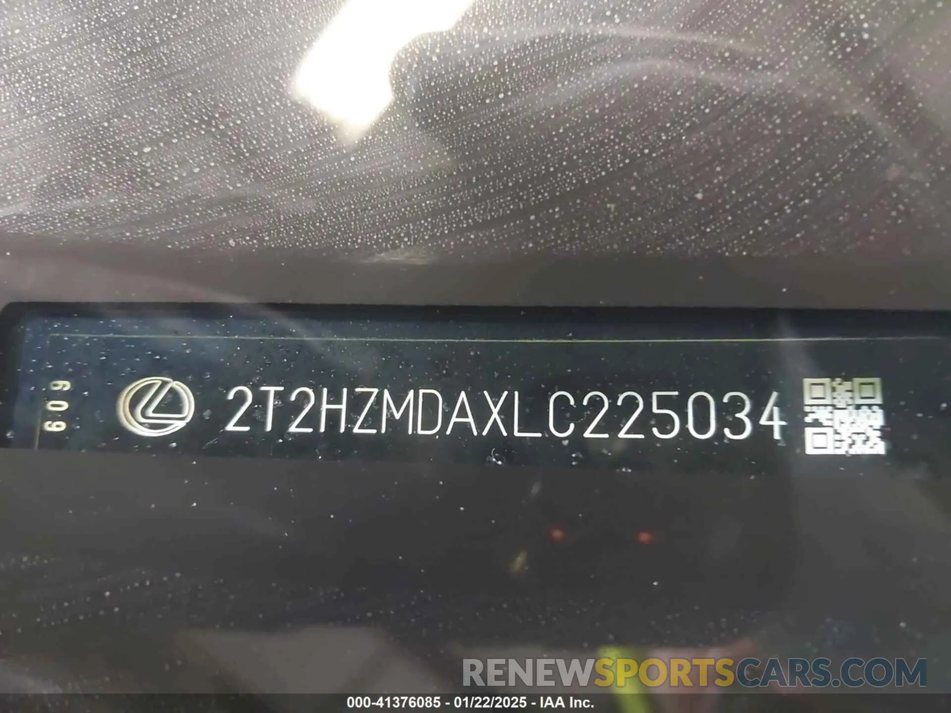 17 Фотография поврежденного автомобиля 2T2HZMDAXLC225034 LEXUS RX 350 2020