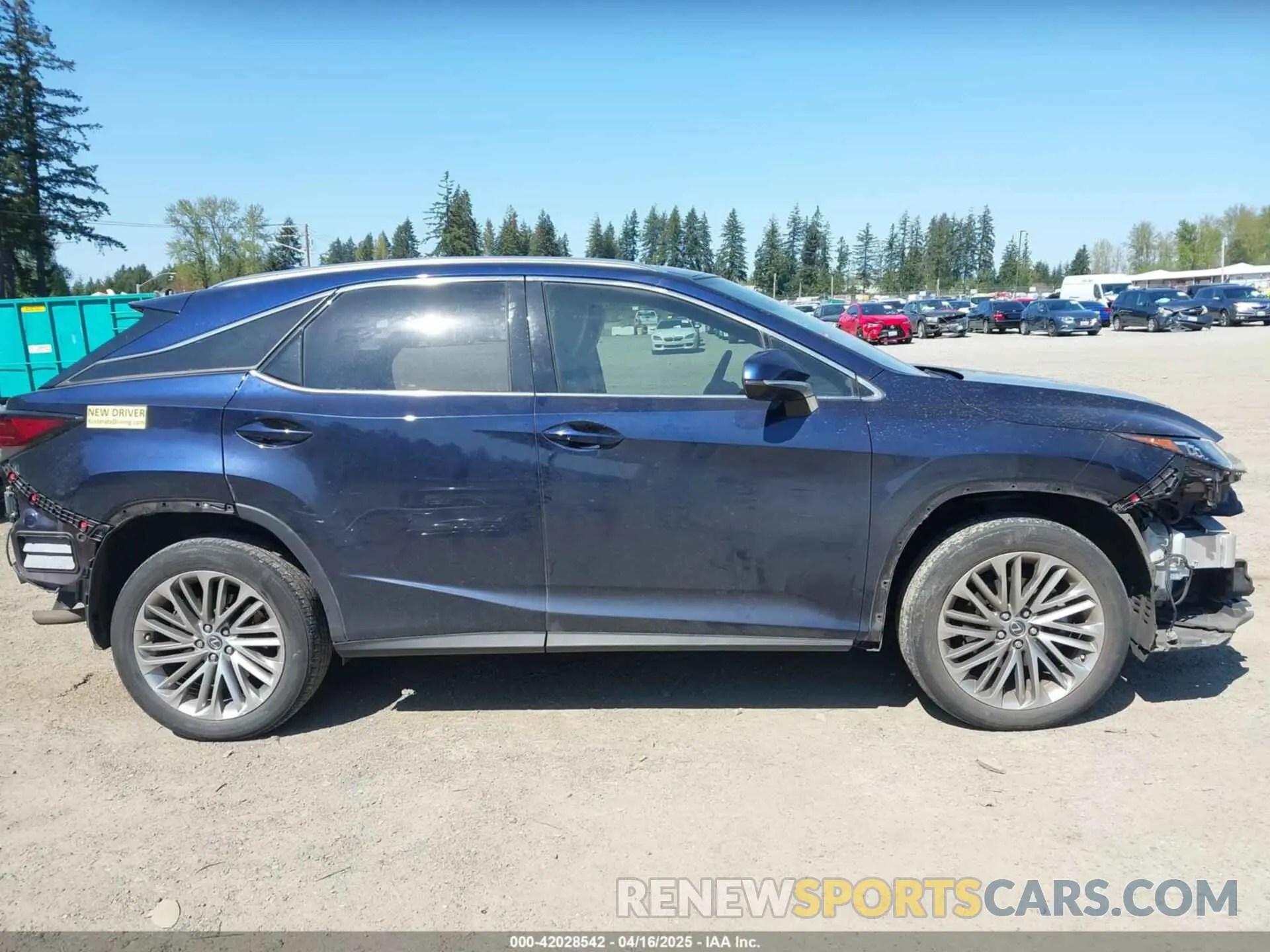 14 Фотография поврежденного автомобиля 2T2JZMDA2LC223392 LEXUS RX 350 2020