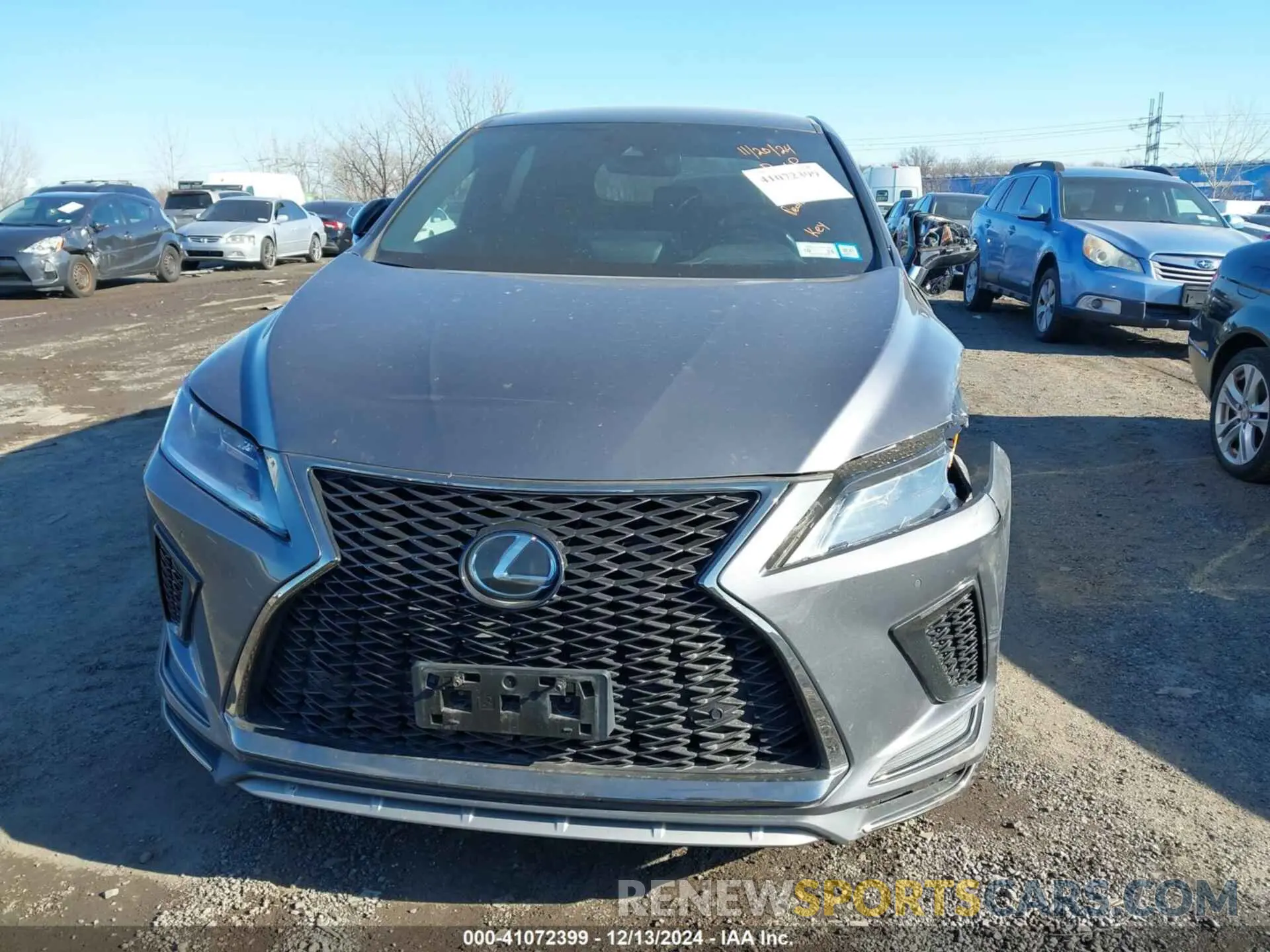 11 Фотография поврежденного автомобиля 2T2SZMDA2LC252881 LEXUS RX 350 2020