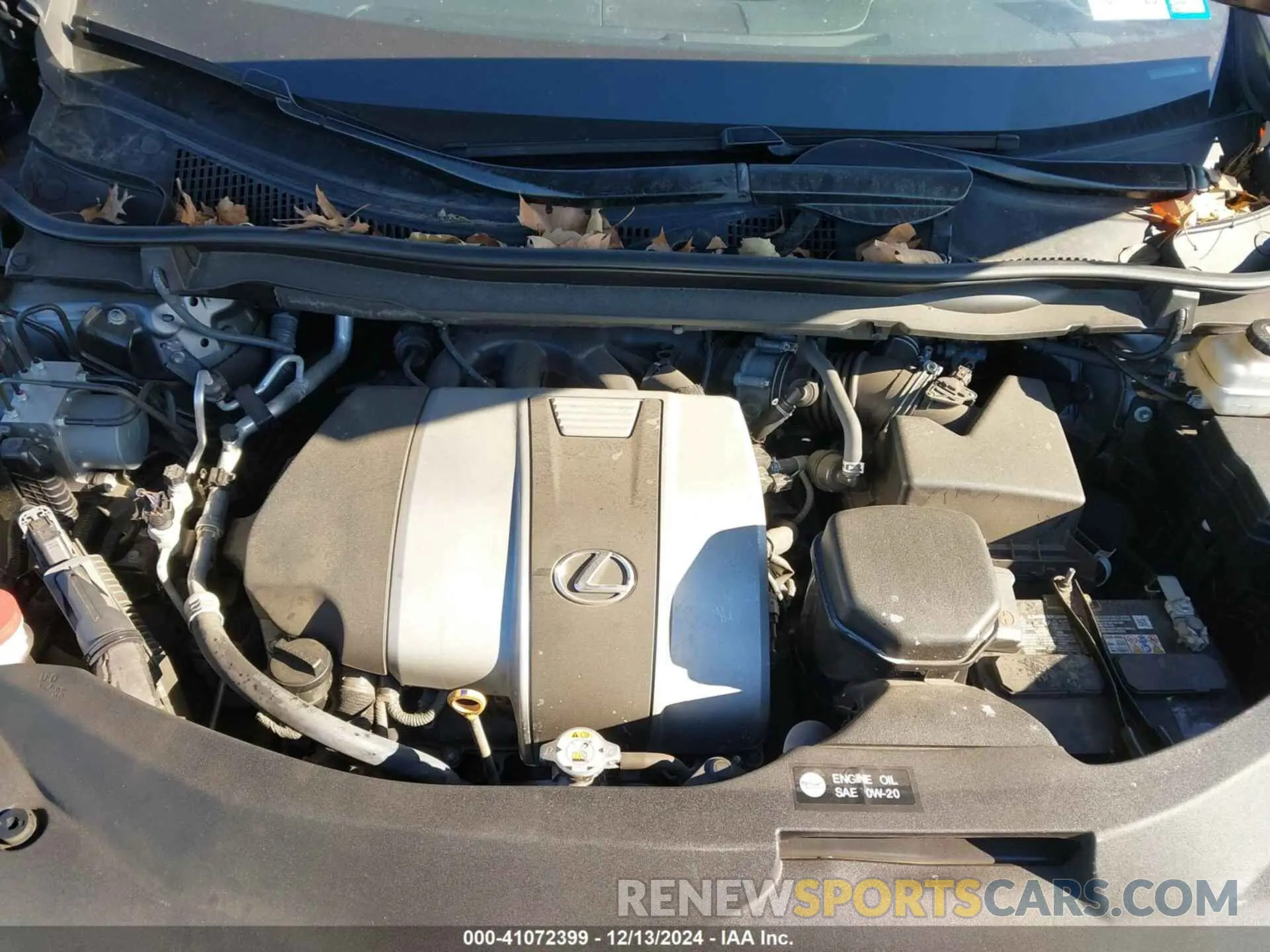 9 Фотография поврежденного автомобиля 2T2SZMDA2LC252881 LEXUS RX 350 2020