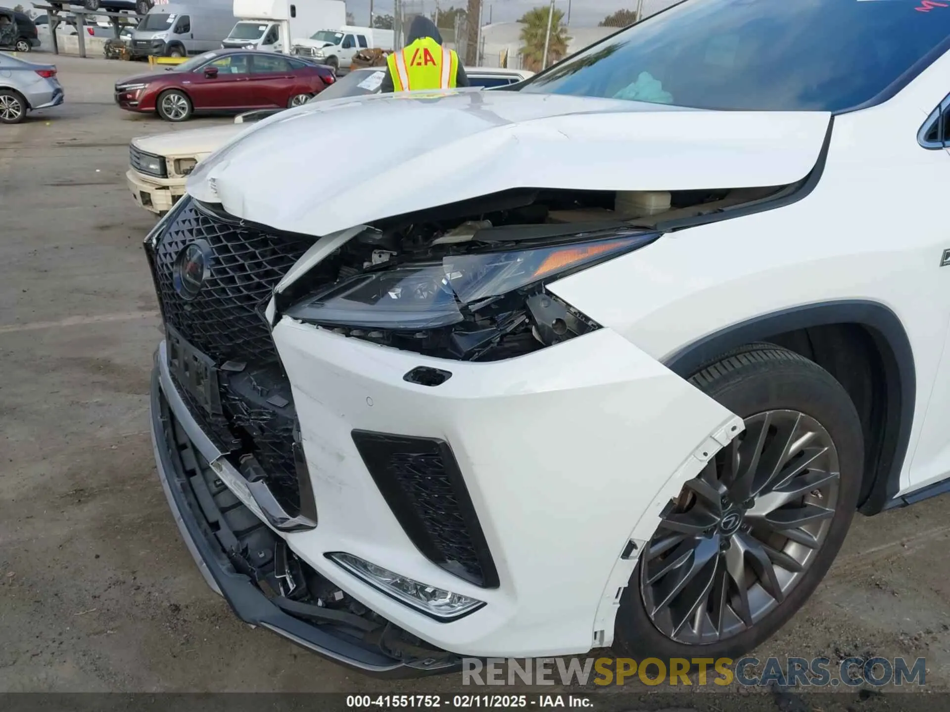 17 Photograph of a damaged car 2T2YZMDA0LC253733 LEXUS RX 350 2020