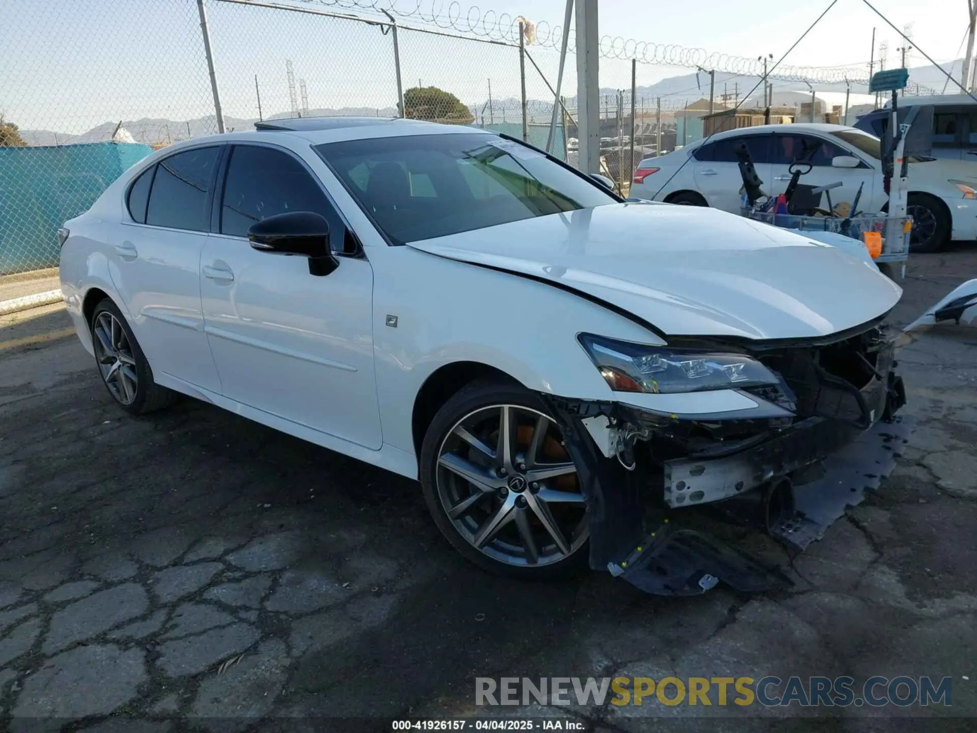 1 Photograph of a damaged car 2T2YZMDAXLC223834 LEXUS RX 350 2020