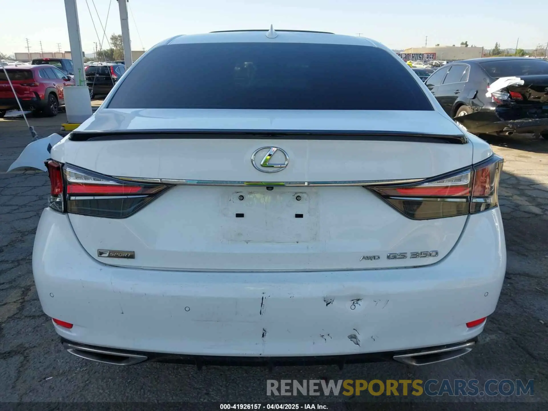 17 Photograph of a damaged car 2T2YZMDAXLC223834 LEXUS RX 350 2020