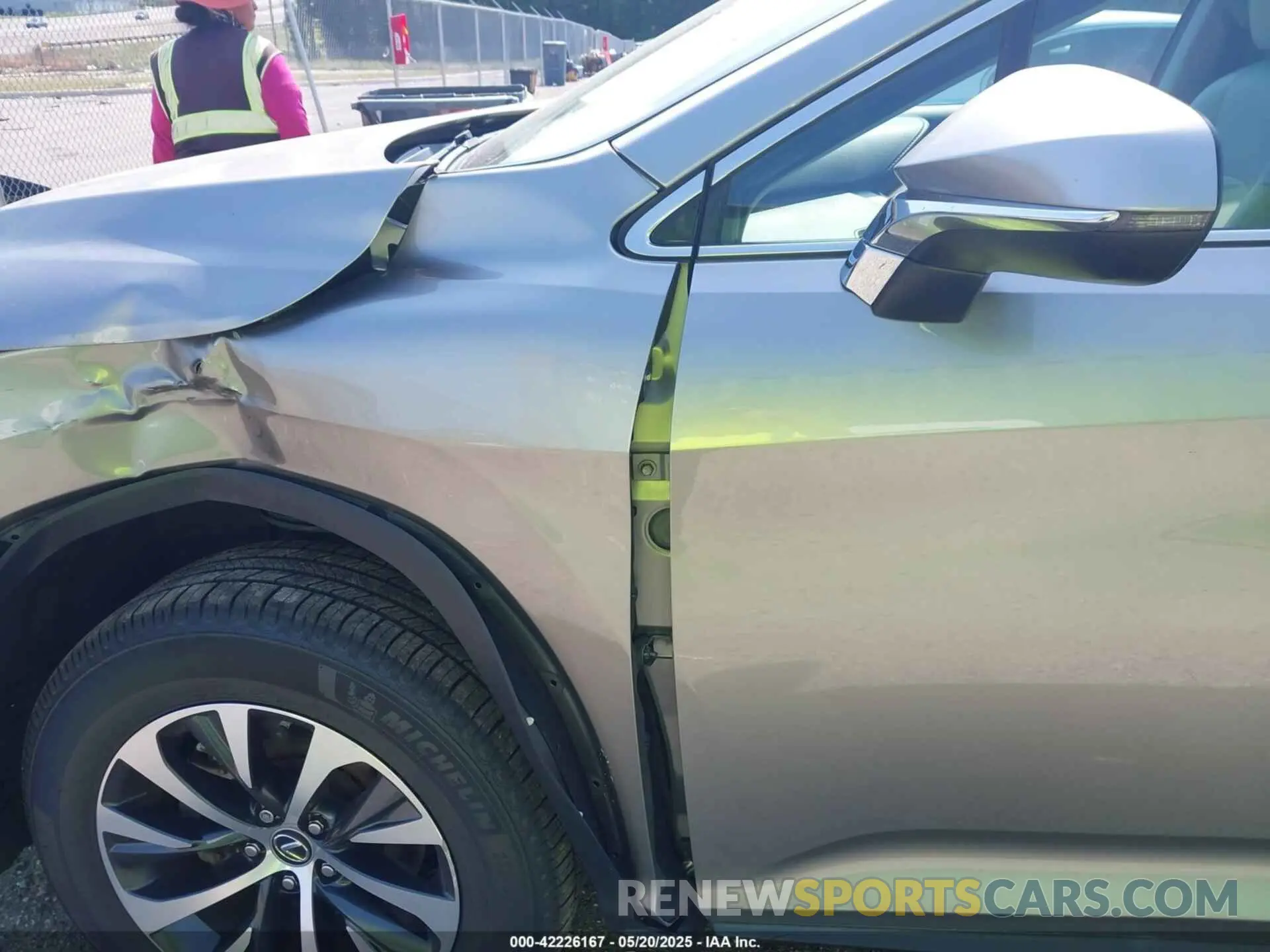 17 Photograph of a damaged car 2T2AZMAA3MC186617 LEXUS RX 350 2021