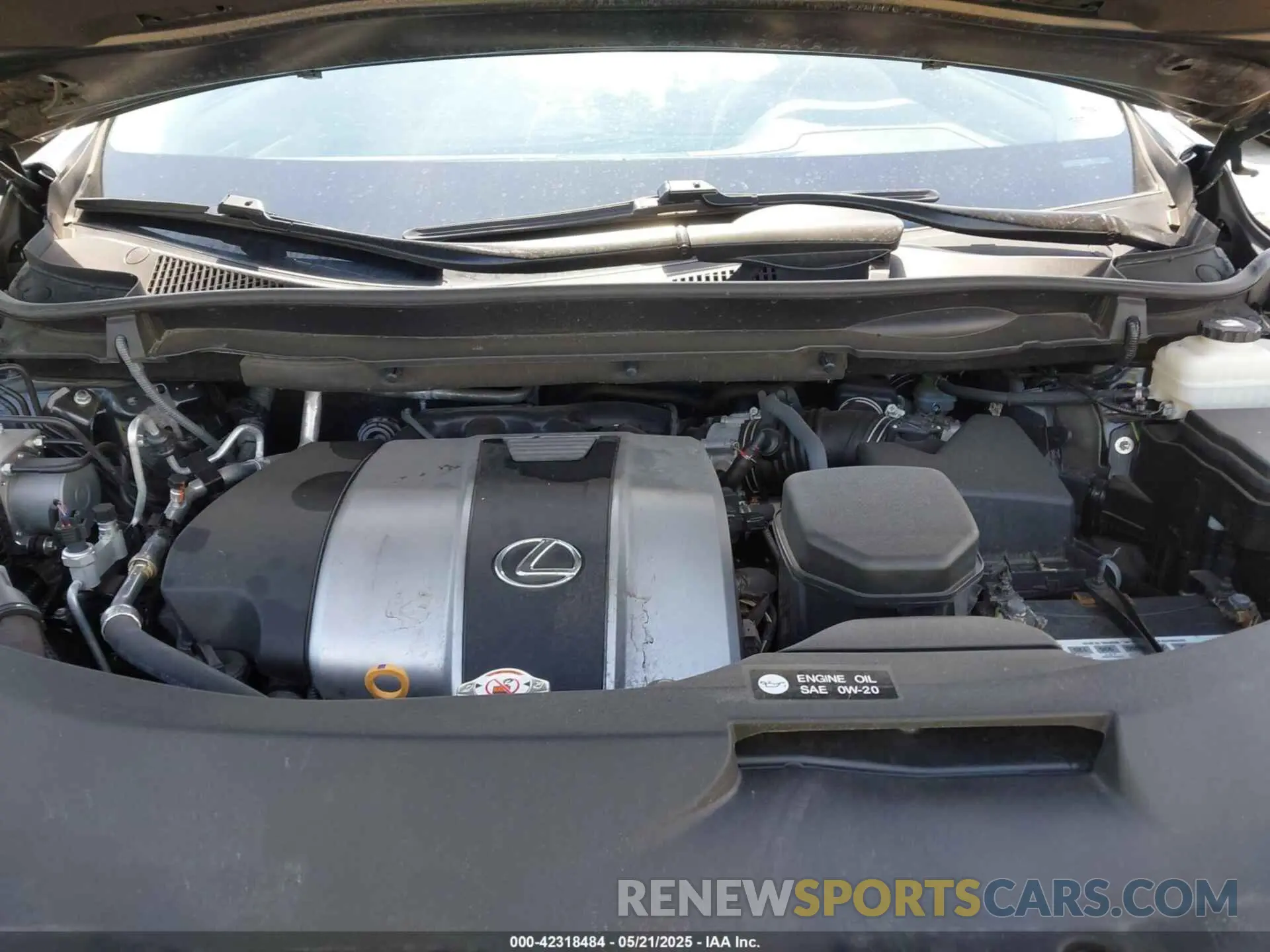 10 Фотография поврежденного автомобиля 2T2AZMAA7MC206447 LEXUS RX 350 2021