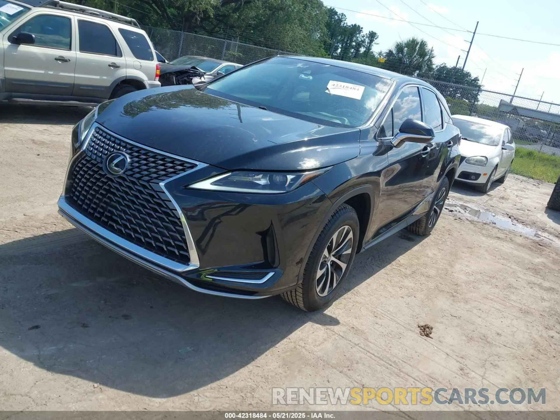2 Фотография поврежденного автомобиля 2T2AZMAA7MC206447 LEXUS RX 350 2021