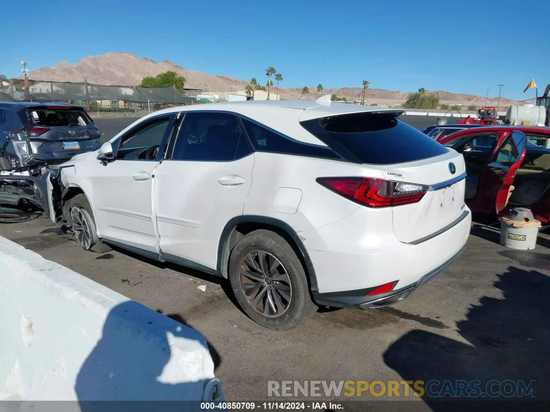 3 Фотография поврежденного автомобиля 2T2AZMDA8MC266751 LEXUS RX 350 2021