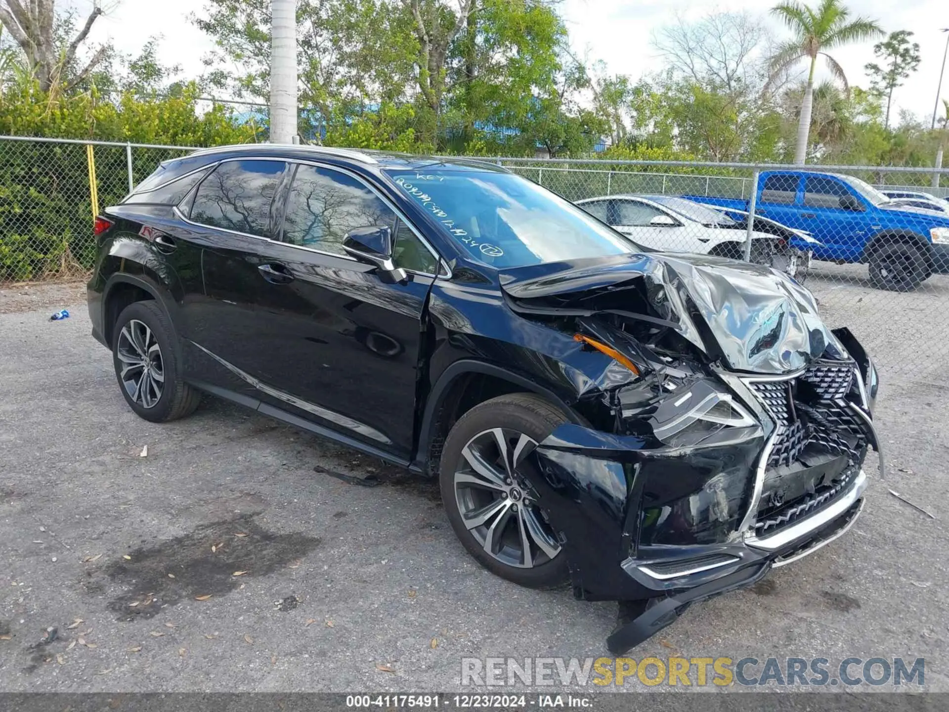 1 Фотография поврежденного автомобиля 2T2HZMAA5MC209099 LEXUS RX 350 2021