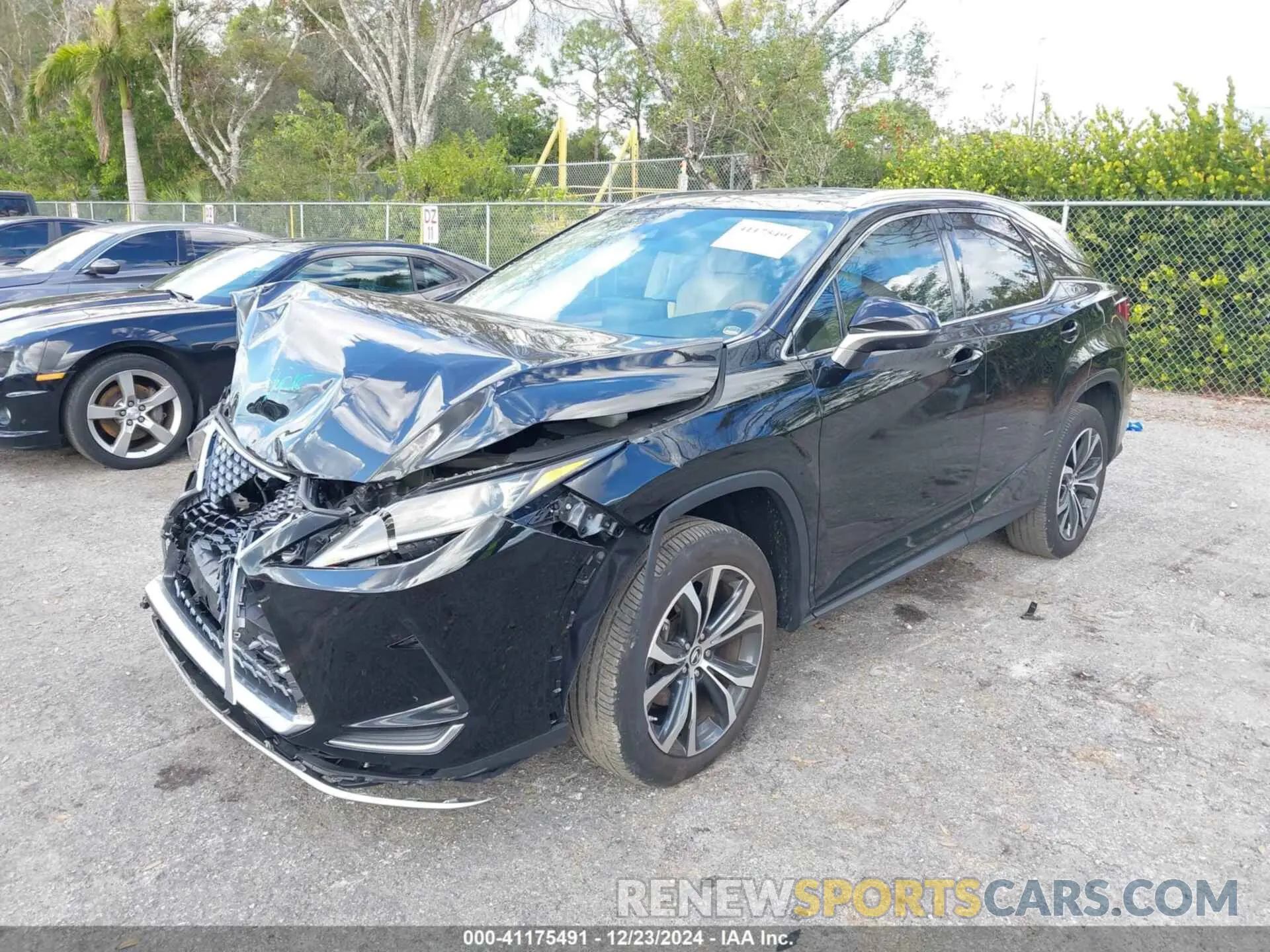 2 Фотография поврежденного автомобиля 2T2HZMAA5MC209099 LEXUS RX 350 2021