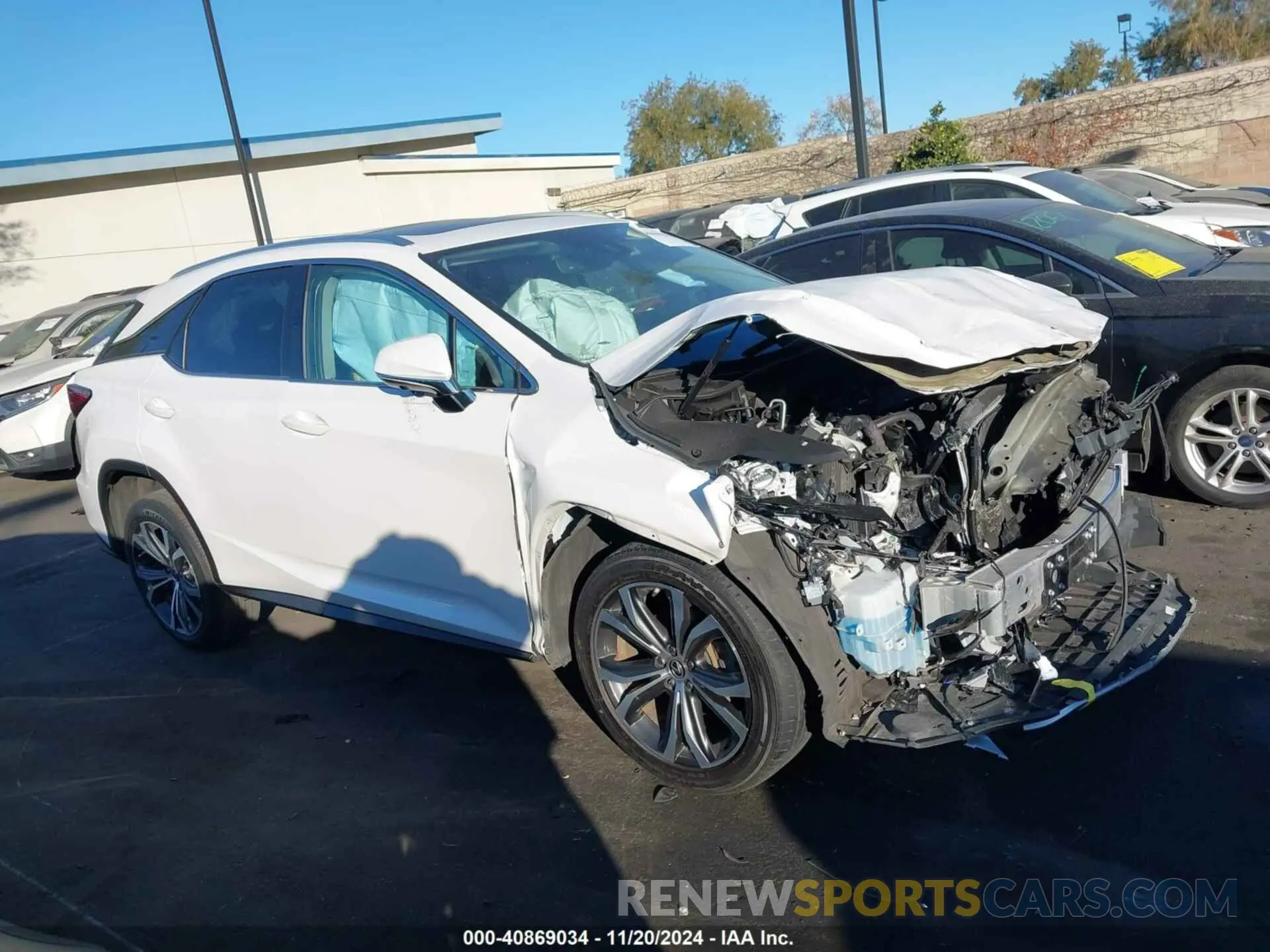 14 Photograph of a damaged car 2T2HZMAA6MC185637 LEXUS RX 350 2021