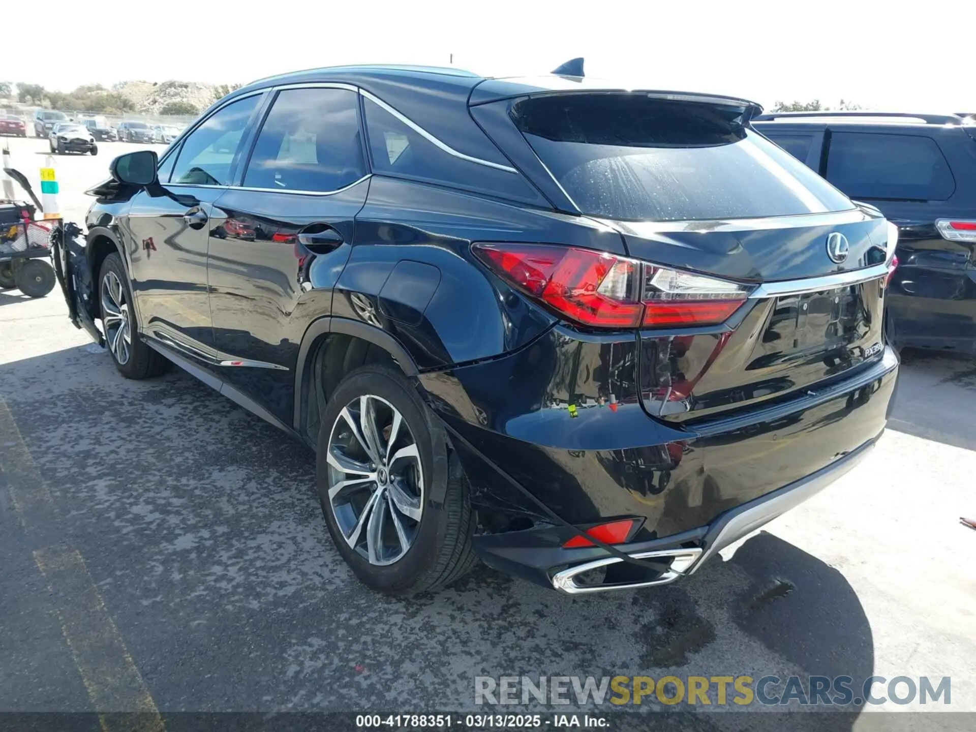 3 Photograph of a damaged car 2T2HZMAA7MC191981 LEXUS RX 350 2021