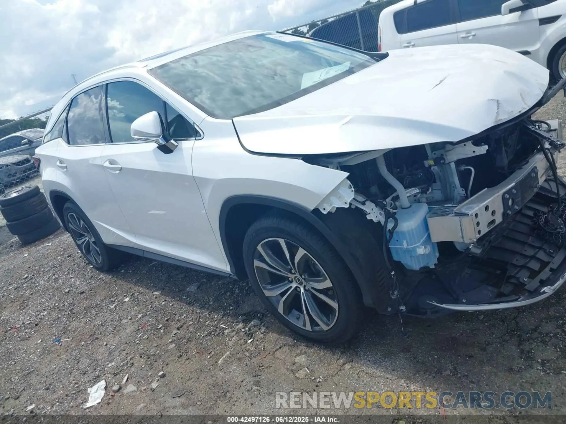 1 Photograph of a damaged car 2T2HZMAA8MC191147 LEXUS RX 350 2021