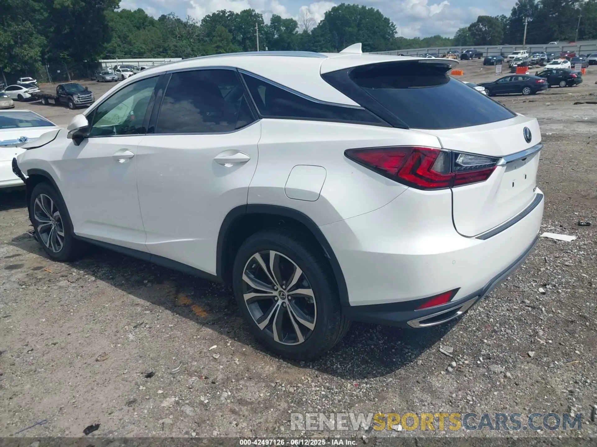 3 Photograph of a damaged car 2T2HZMAA8MC191147 LEXUS RX 350 2021