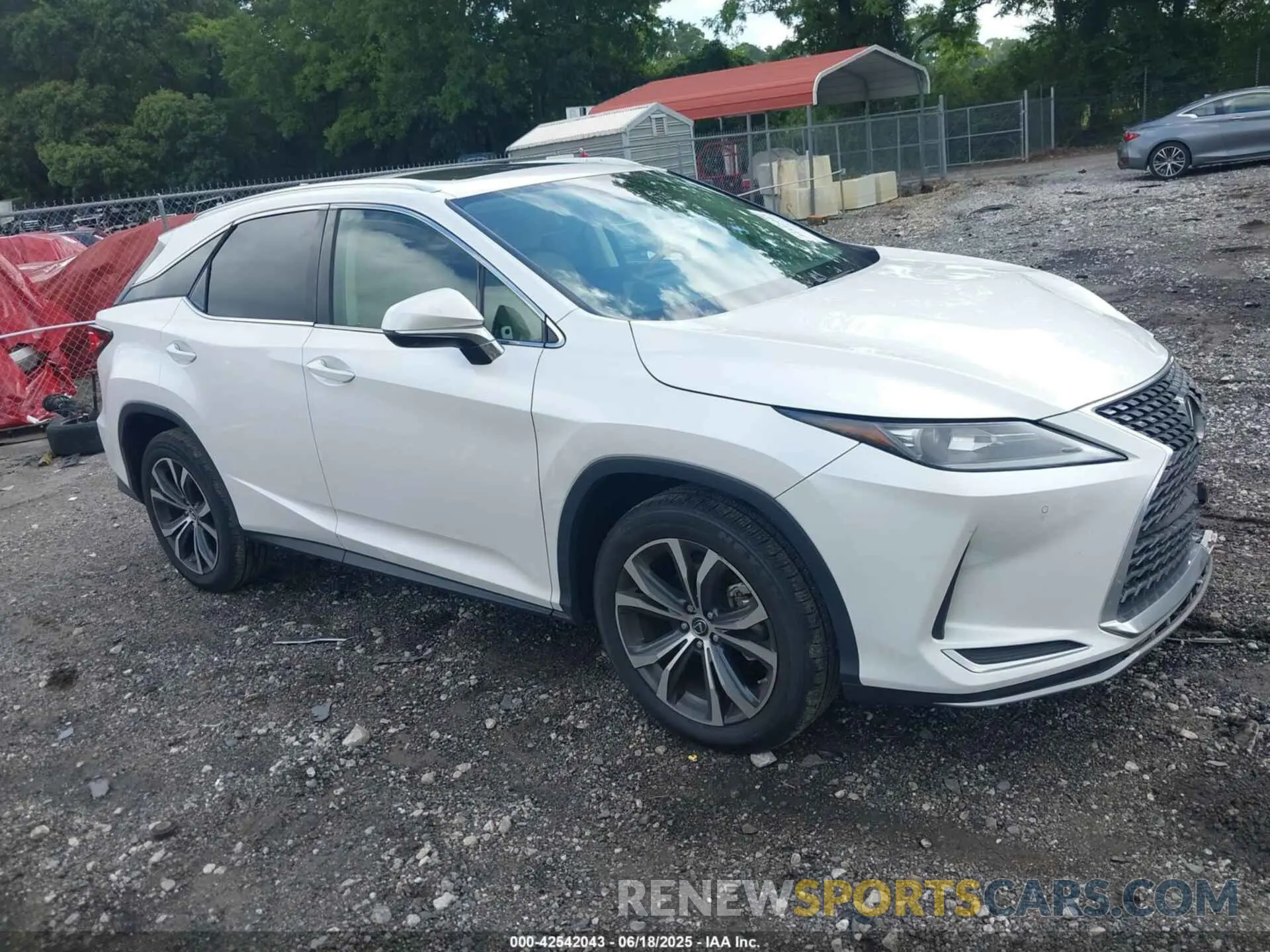 1 Photograph of a damaged car 2T2HZMAA9MC216265 LEXUS RX 350 2021