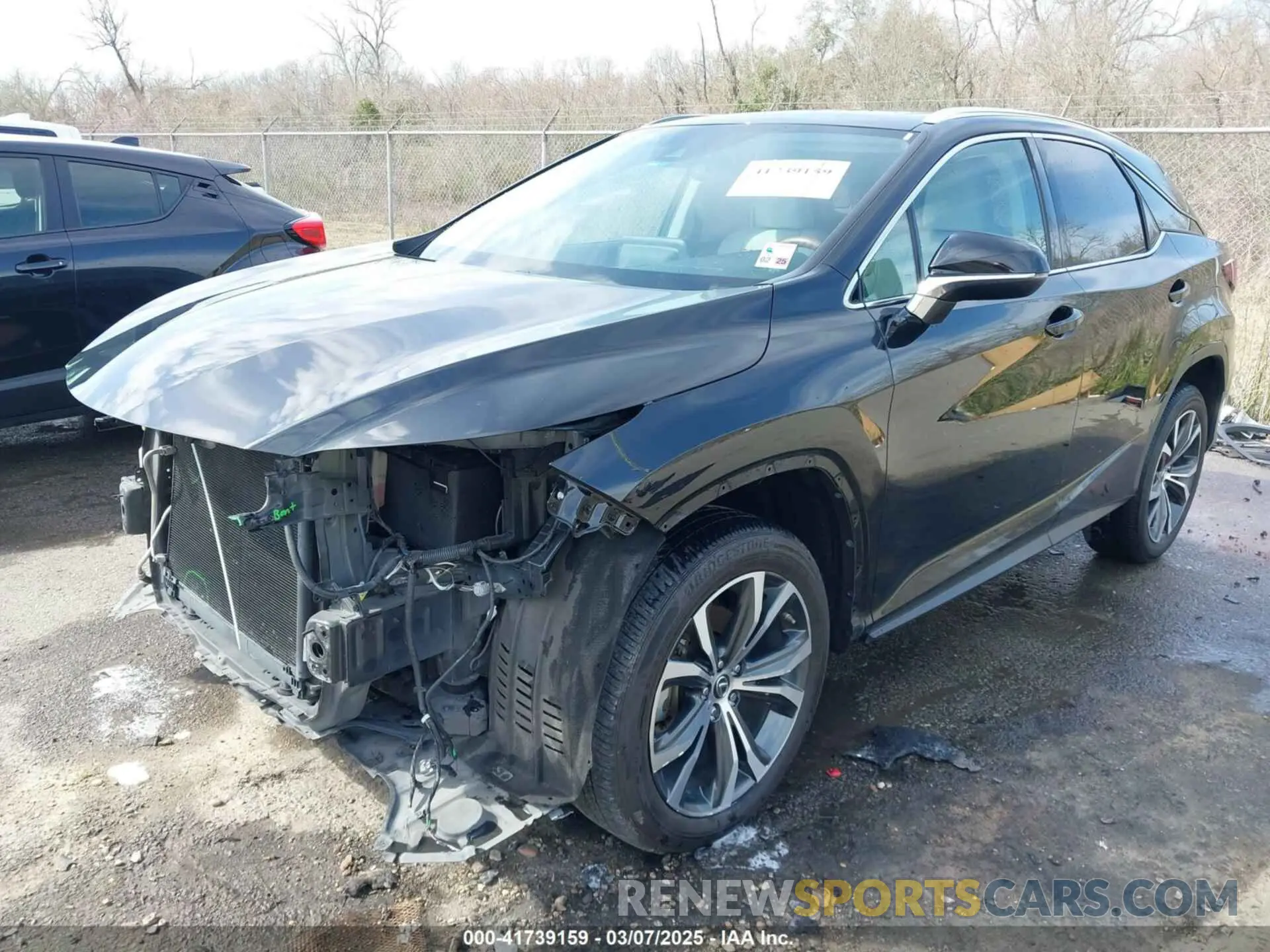 2 Фотография поврежденного автомобиля 2T2HZMAAXMC192607 LEXUS RX 350 2021