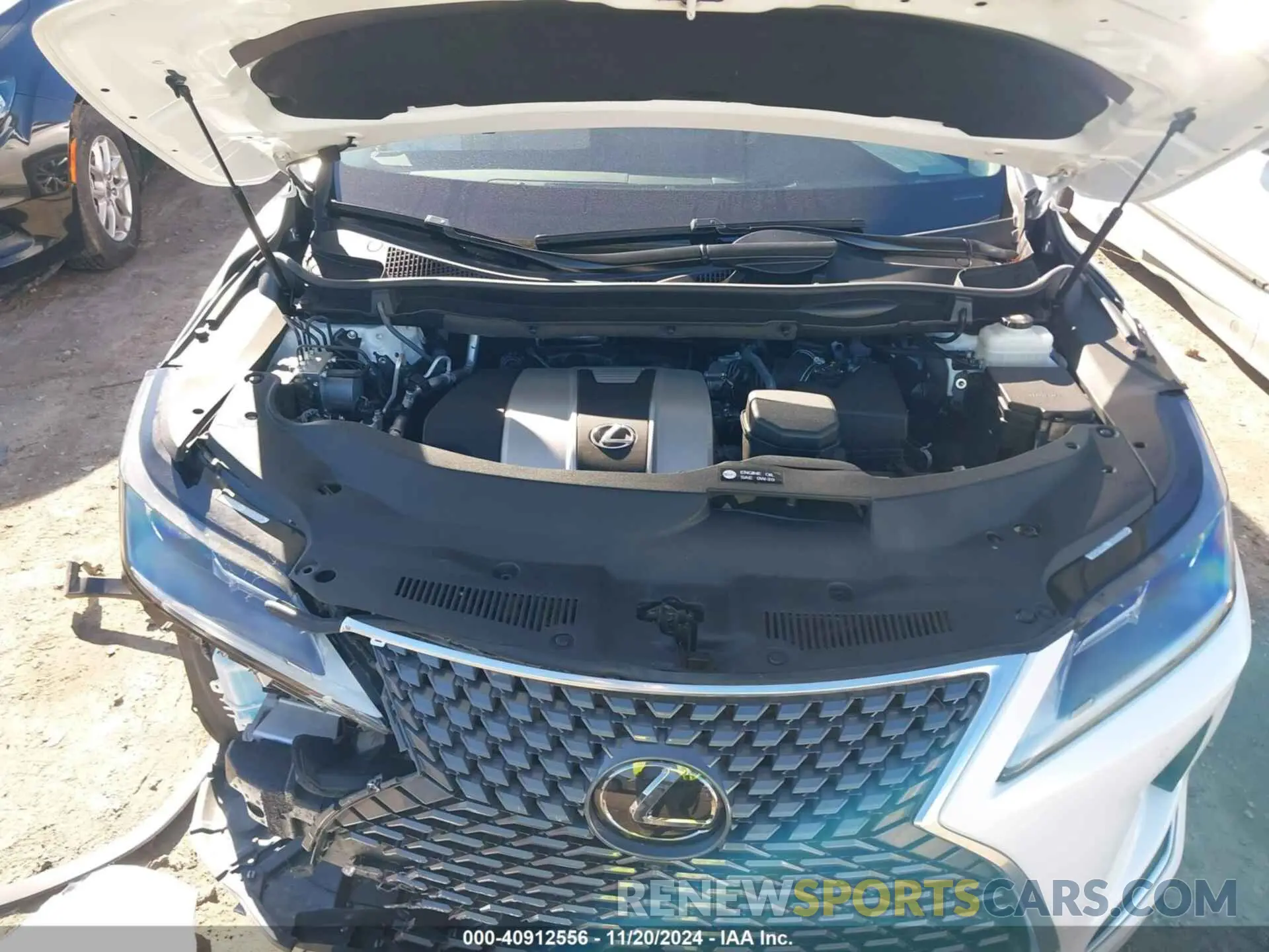 10 Photograph of a damaged car 2T2HZMDA1MC290596 LEXUS RX 350 2021