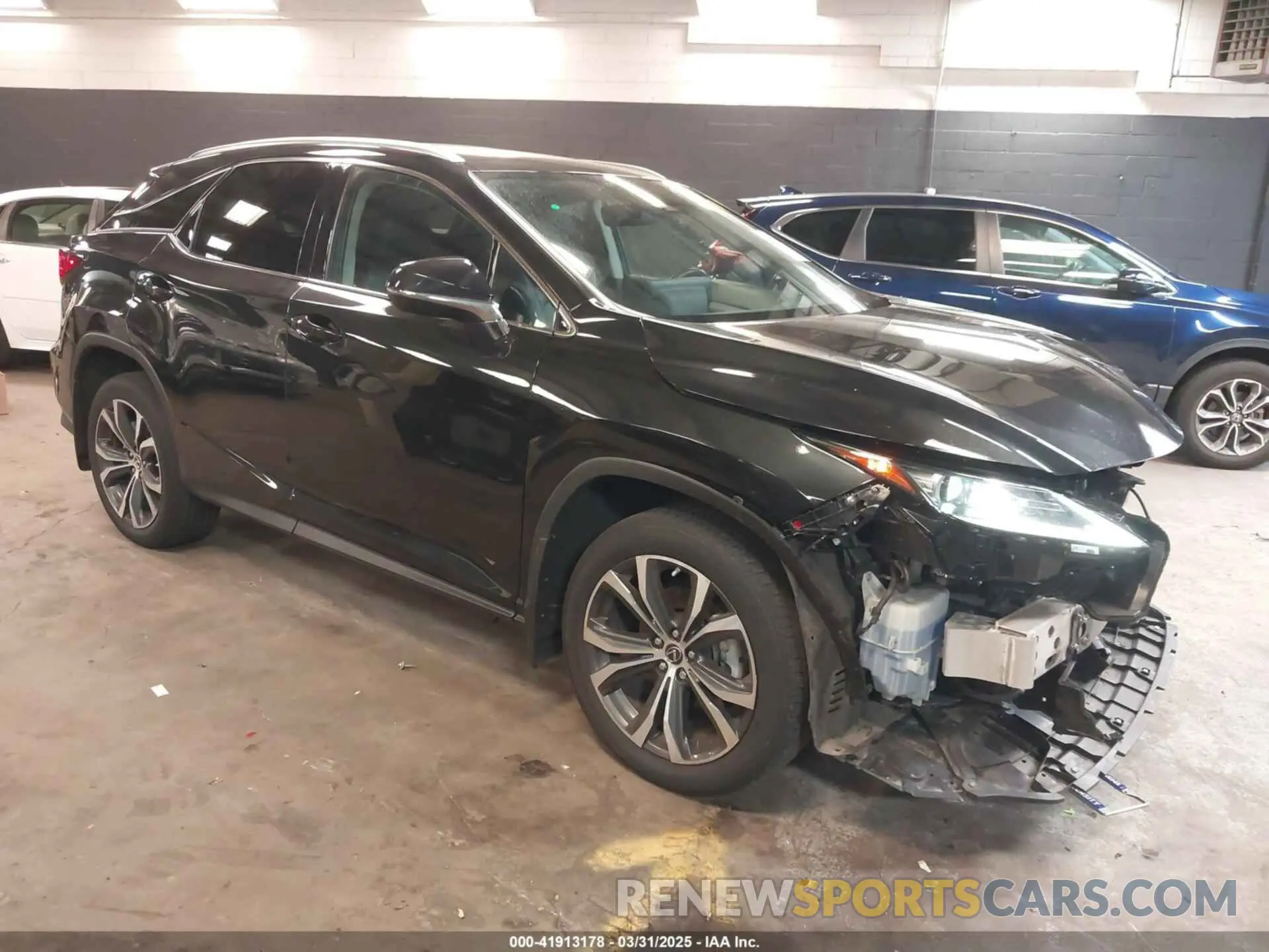 1 Photograph of a damaged car 2T2HZMDA2MC279445 LEXUS RX 350 2021