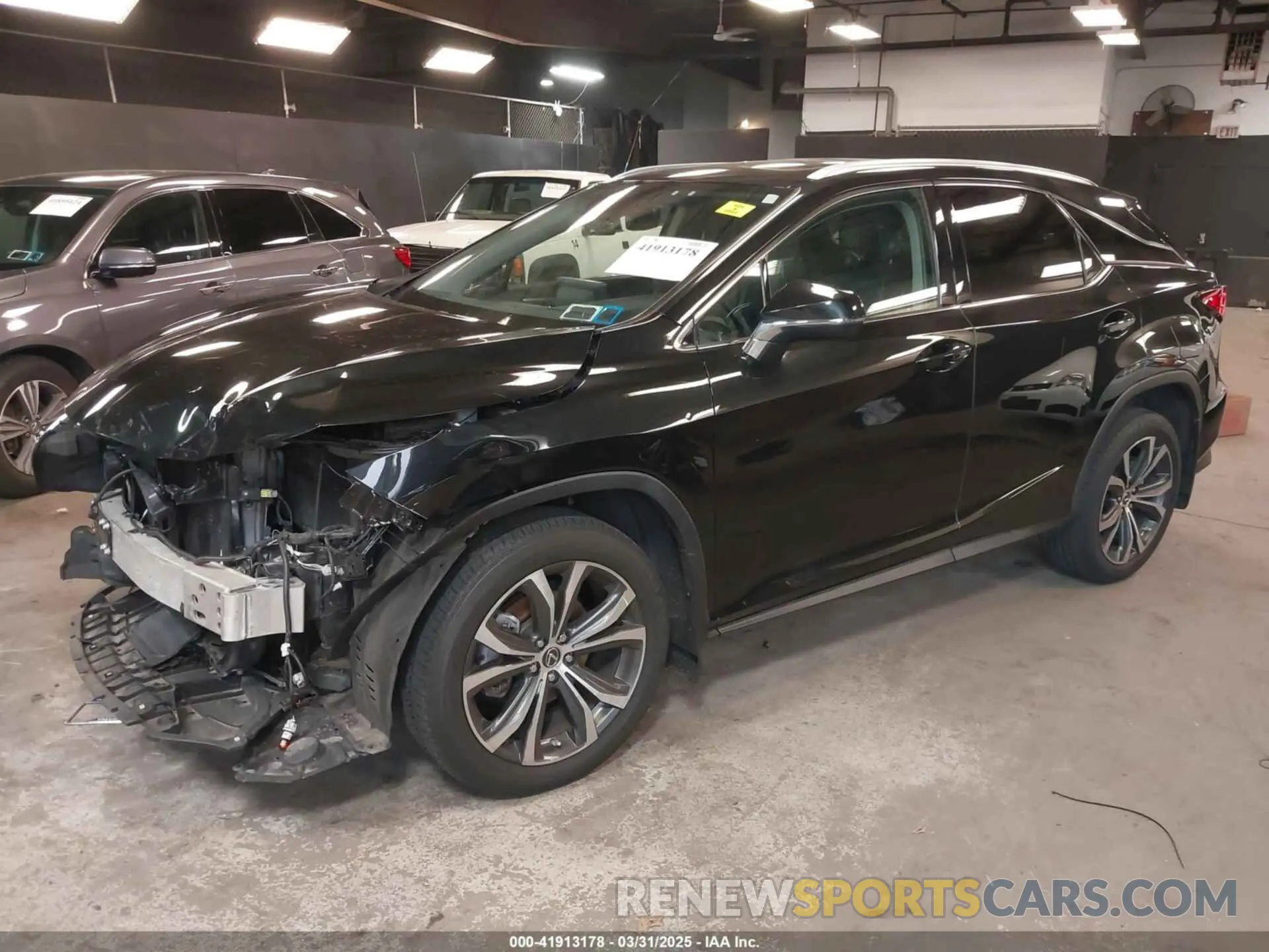 2 Photograph of a damaged car 2T2HZMDA2MC279445 LEXUS RX 350 2021