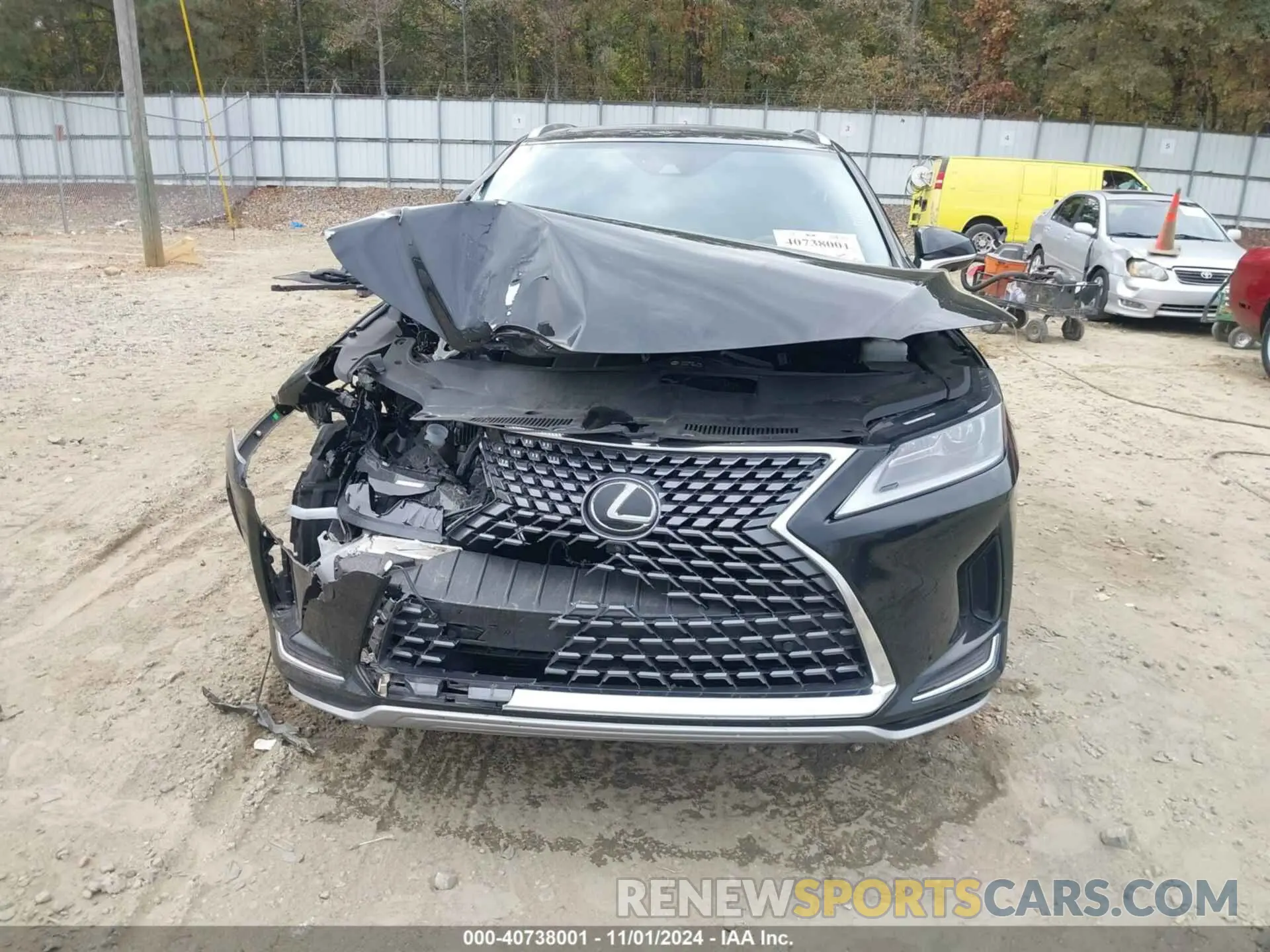 11 Фотография поврежденного автомобиля 2T2HZMDA3MC293838 LEXUS RX 350 2021