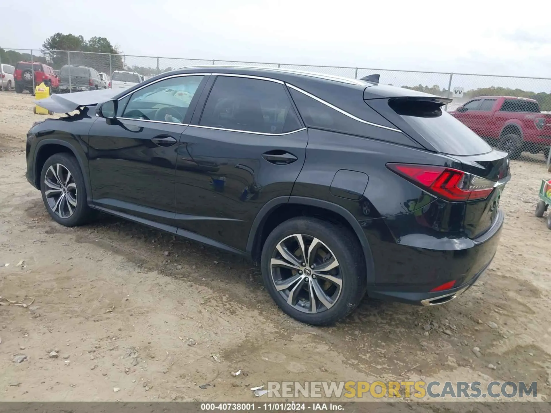 3 Фотография поврежденного автомобиля 2T2HZMDA3MC293838 LEXUS RX 350 2021