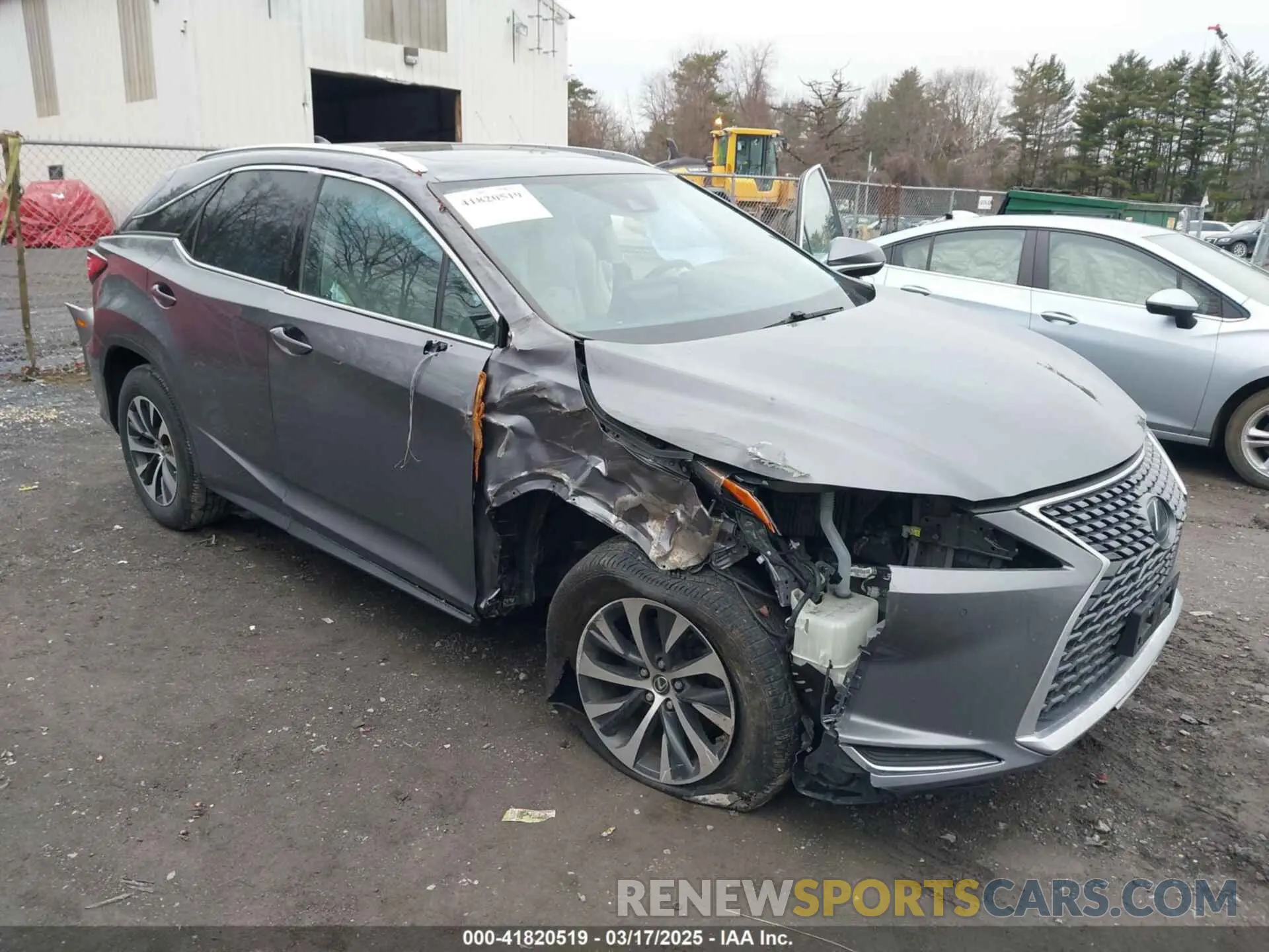 6 Photograph of a damaged car 2T2HZMDA4MC259360 LEXUS RX 350 2021