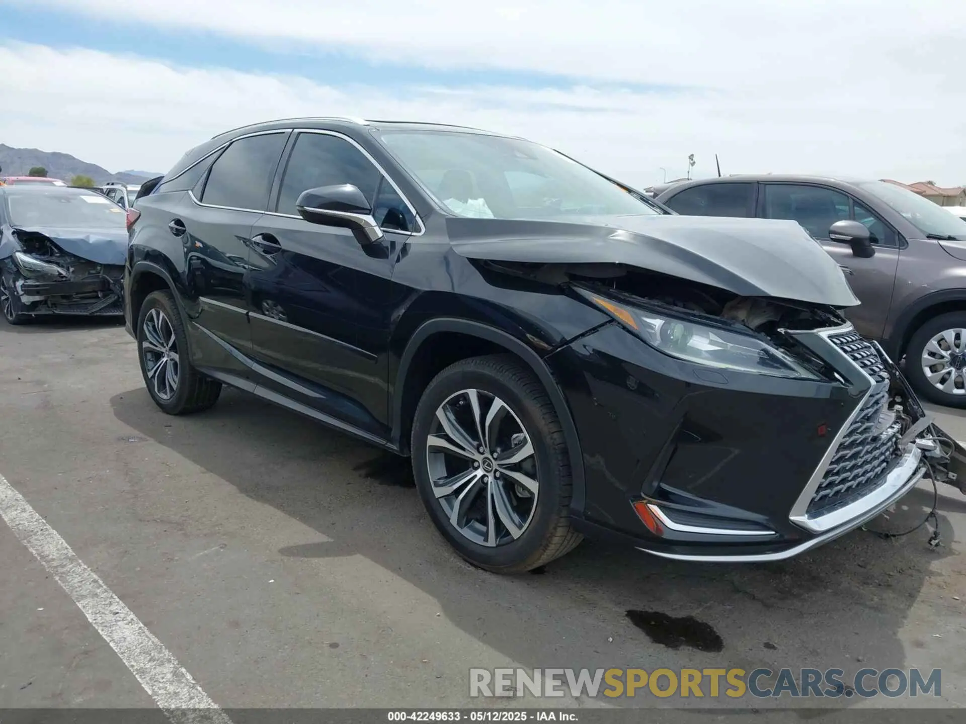 1 Photograph of a damaged car 2T2HZMDA5MC263109 LEXUS RX 350 2021