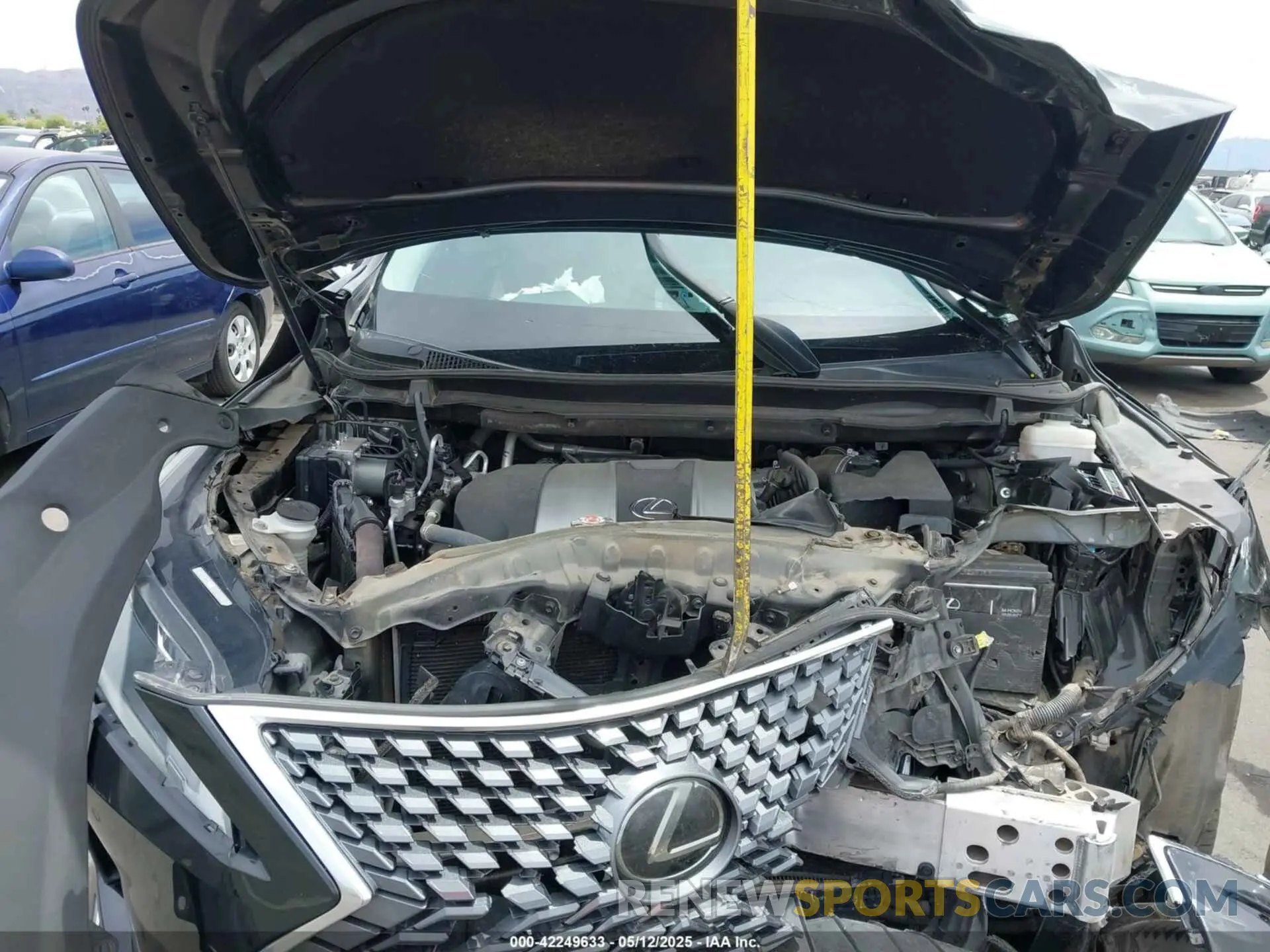 10 Photograph of a damaged car 2T2HZMDA5MC263109 LEXUS RX 350 2021