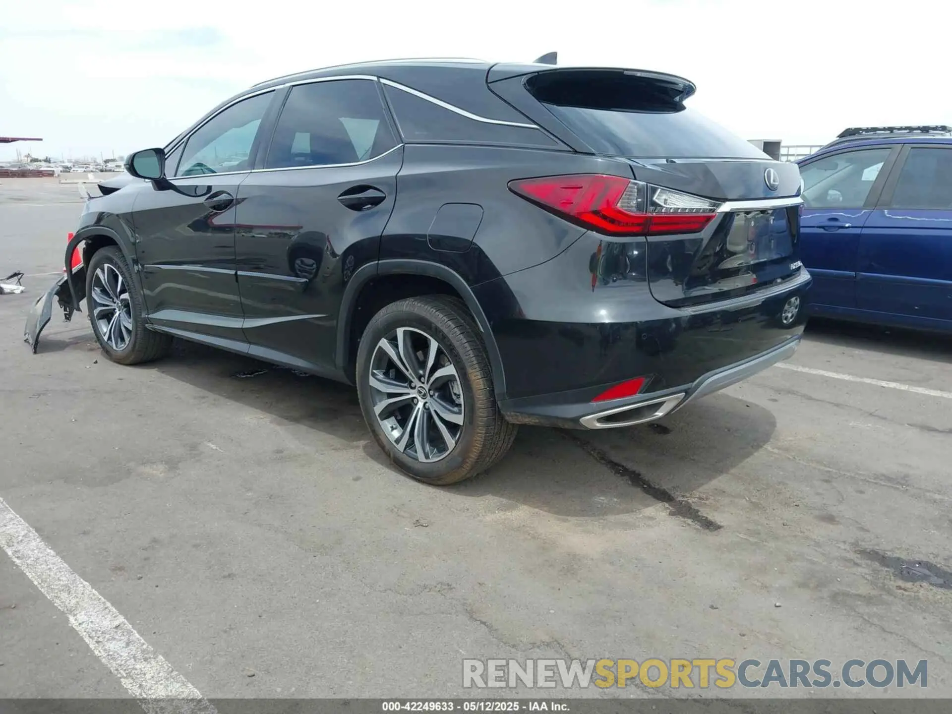 3 Photograph of a damaged car 2T2HZMDA5MC263109 LEXUS RX 350 2021