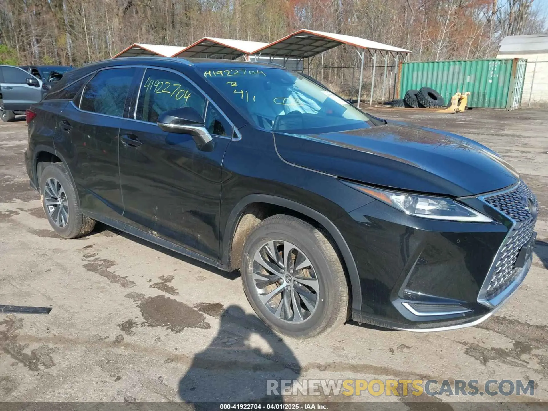 1 Фотография поврежденного автомобиля 2T2HZMDAXMC291035 LEXUS RX 350 2021