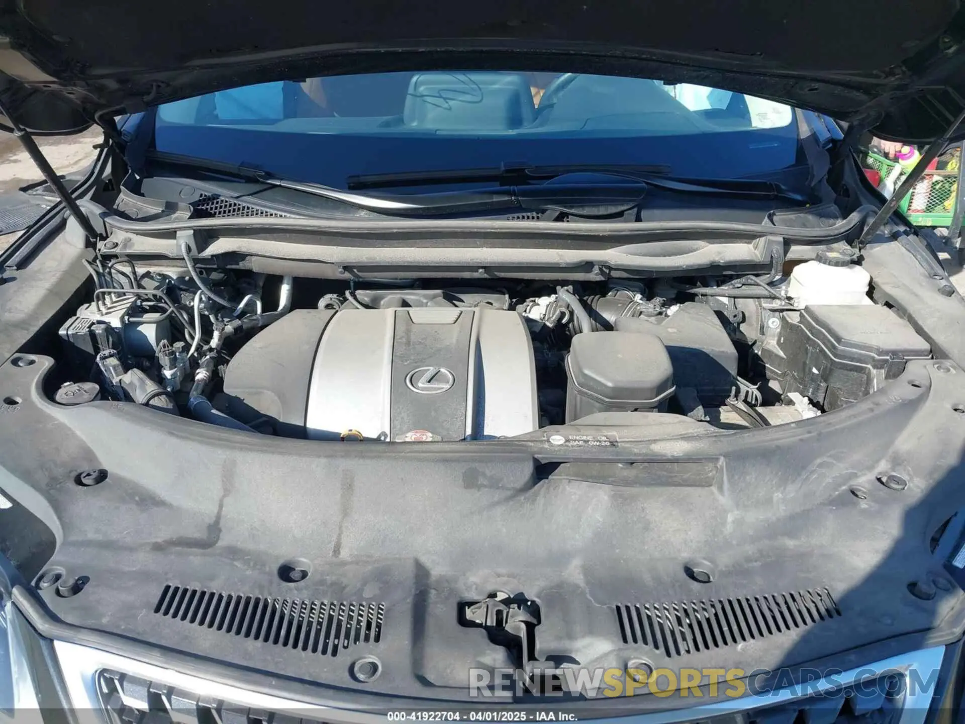 10 Фотография поврежденного автомобиля 2T2HZMDAXMC291035 LEXUS RX 350 2021