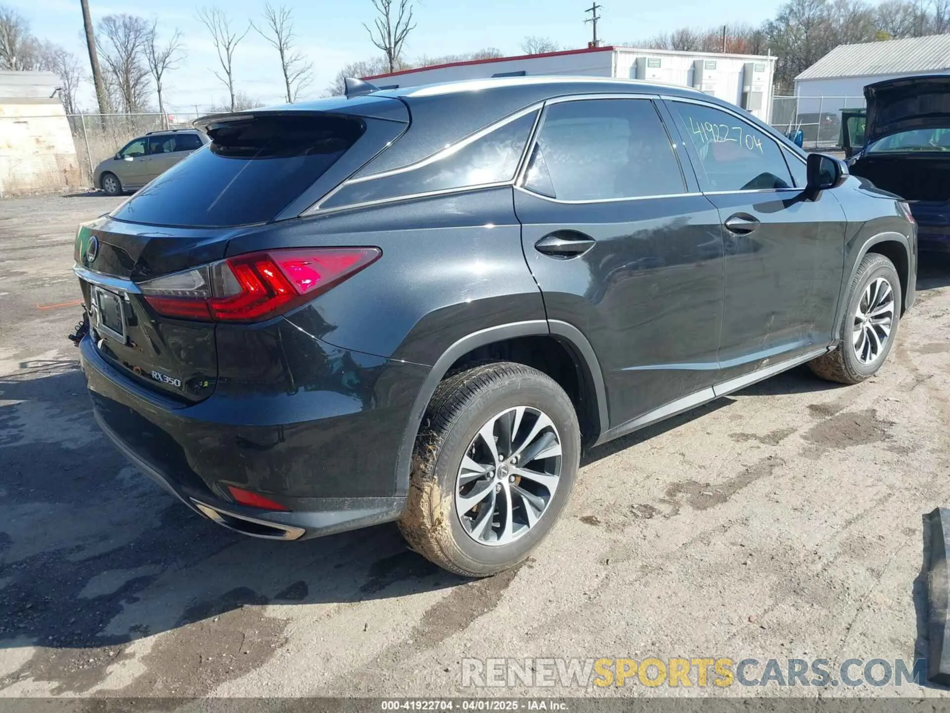4 Фотография поврежденного автомобиля 2T2HZMDAXMC291035 LEXUS RX 350 2021