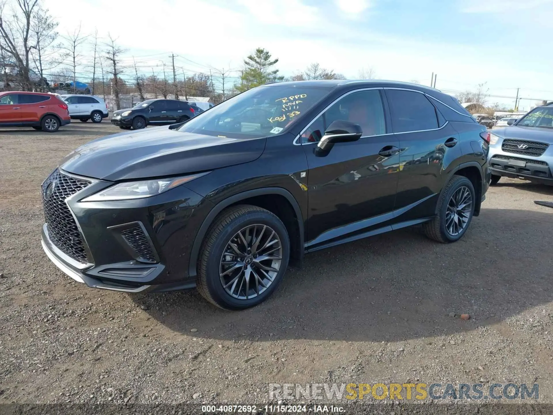 2 Фотография поврежденного автомобиля 2T2SZMDA4MC298293 LEXUS RX 350 2021