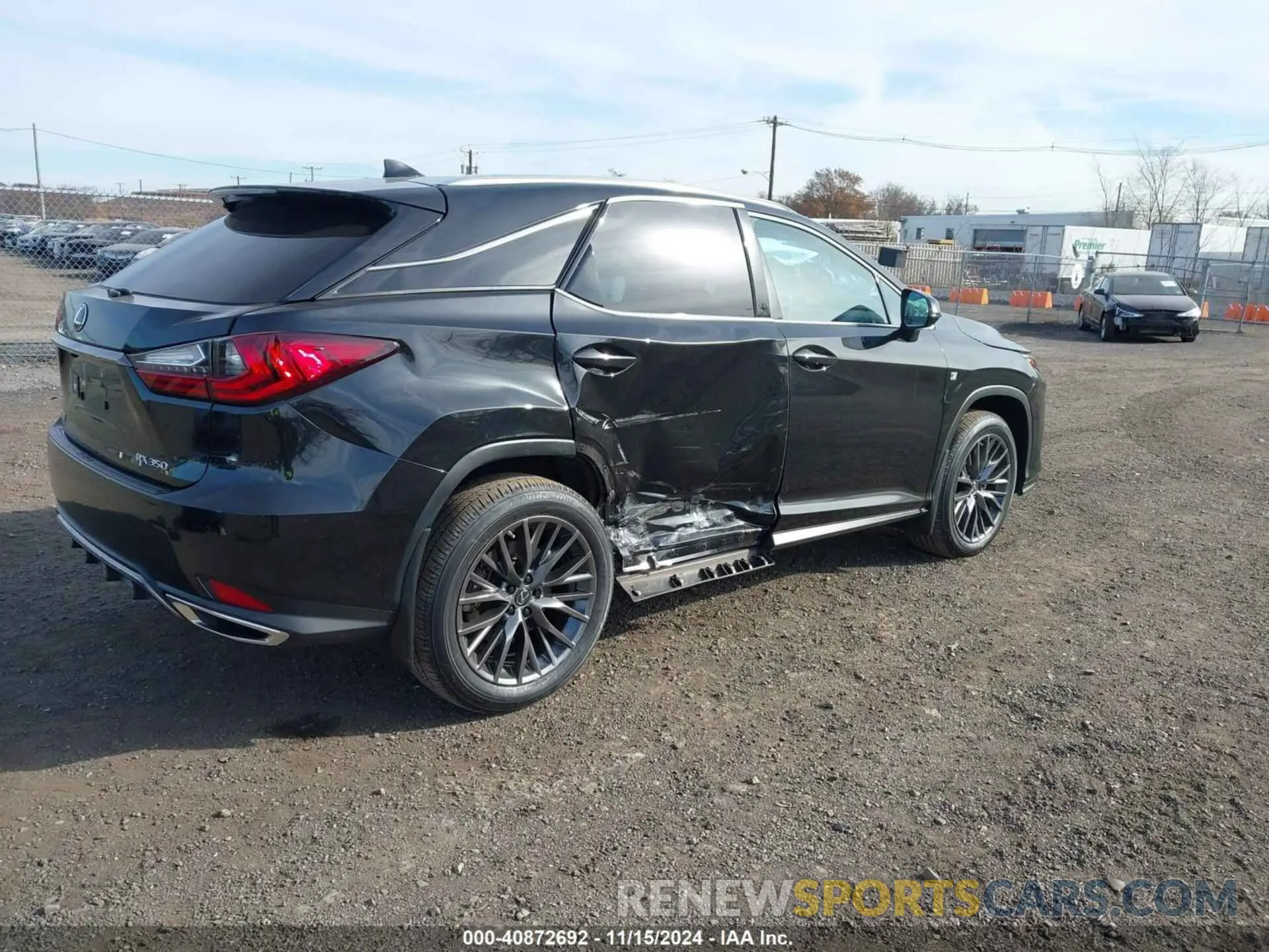 4 Фотография поврежденного автомобиля 2T2SZMDA4MC298293 LEXUS RX 350 2021