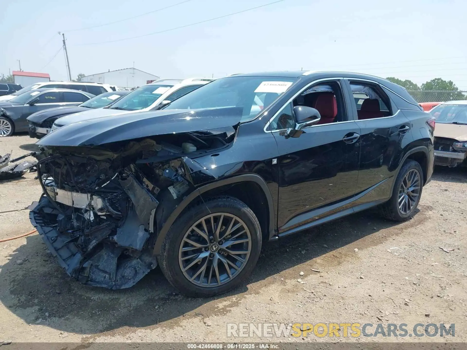 2 Фотография поврежденного автомобиля 2T2SZMDAXMC308020 LEXUS RX 350 2021