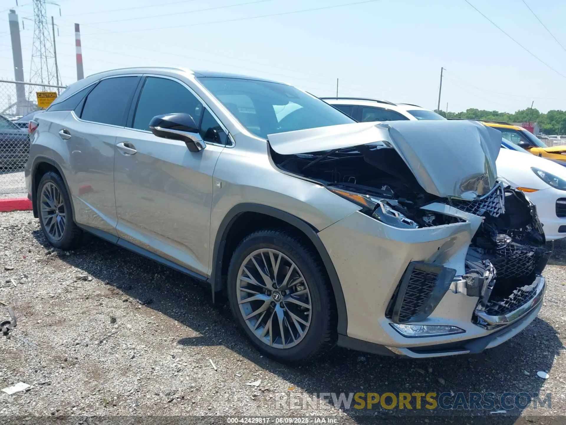 1 Photograph of a damaged car 2T2YZMDA5MC282968 LEXUS RX 350 2021