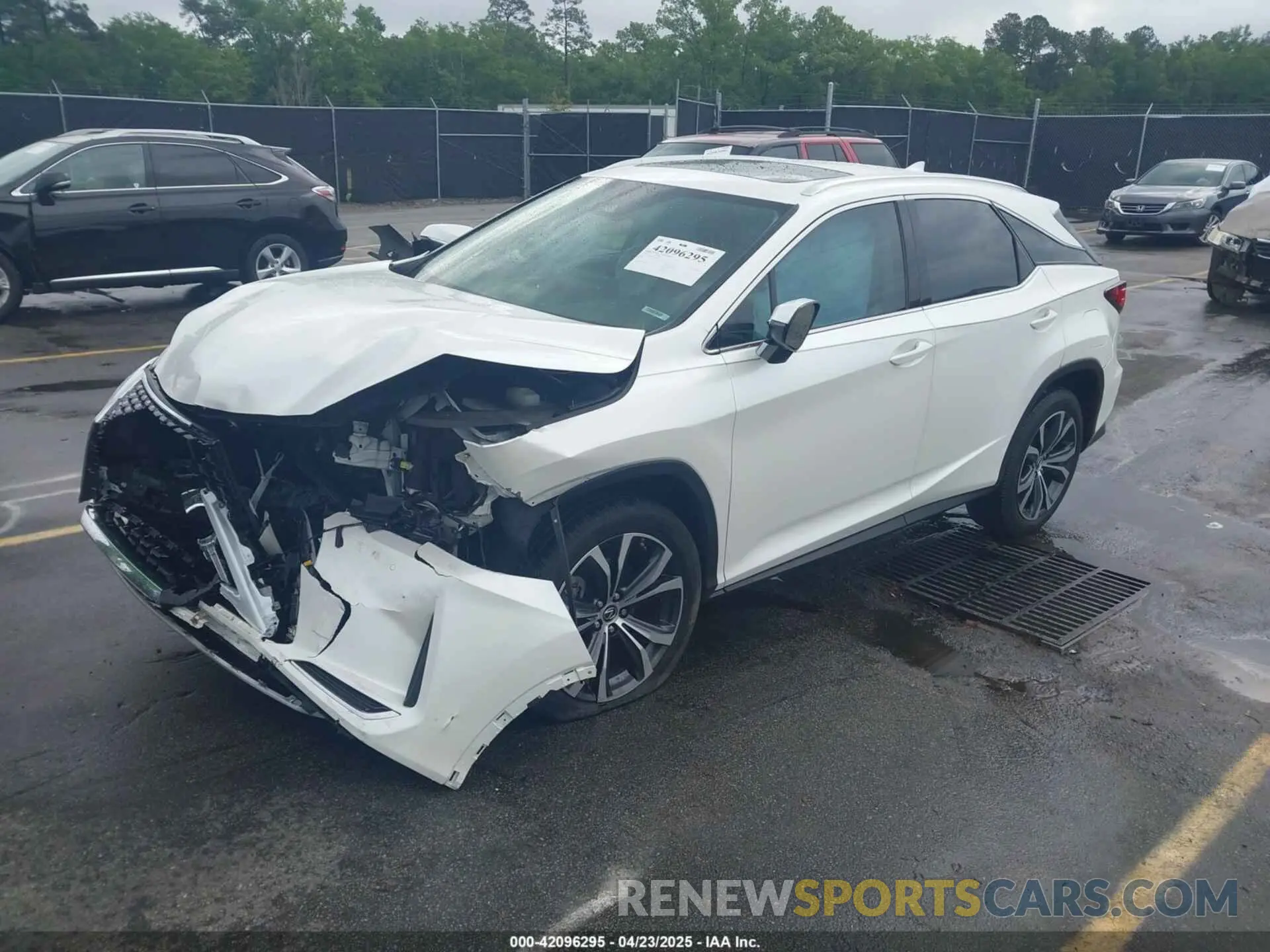 2 Photograph of a damaged car JTJHZMDA4M2050667 LEXUS RX 350 2021